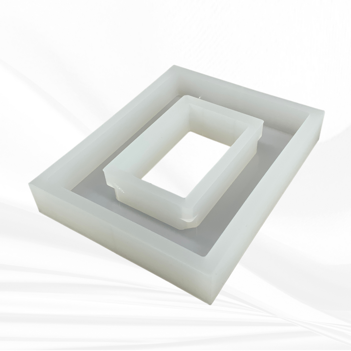 4" x 6" Picture Frame Silicone Mold | 1.5" Deep |