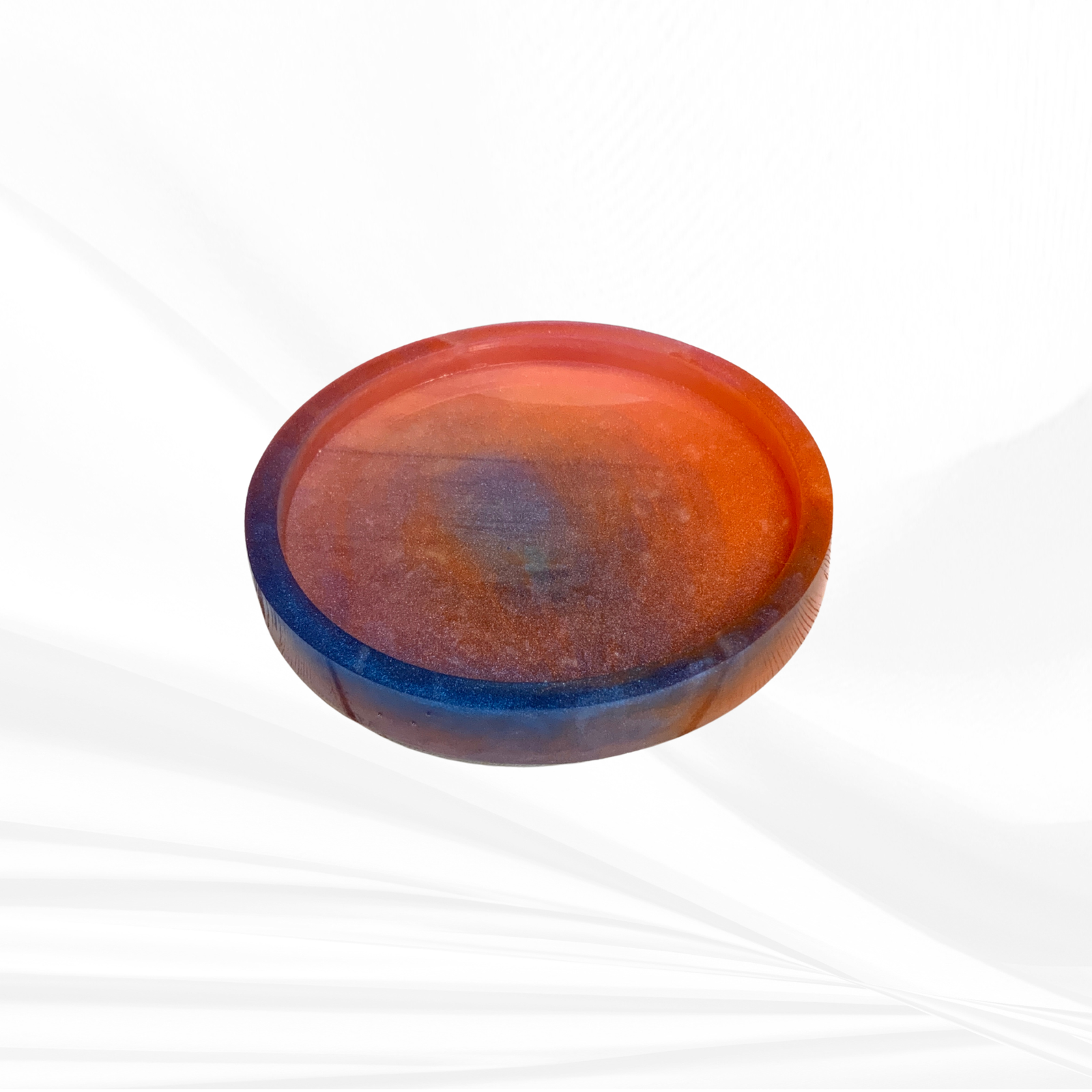 Round Coaster Mold with Rim, 4" Coaster