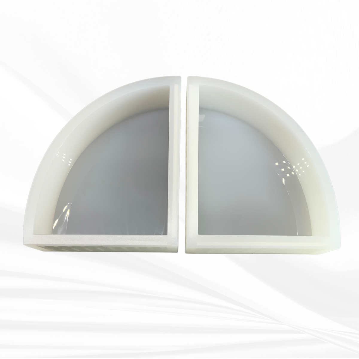 Deep ROUNDED Bookend Mold | 3 Sizes |