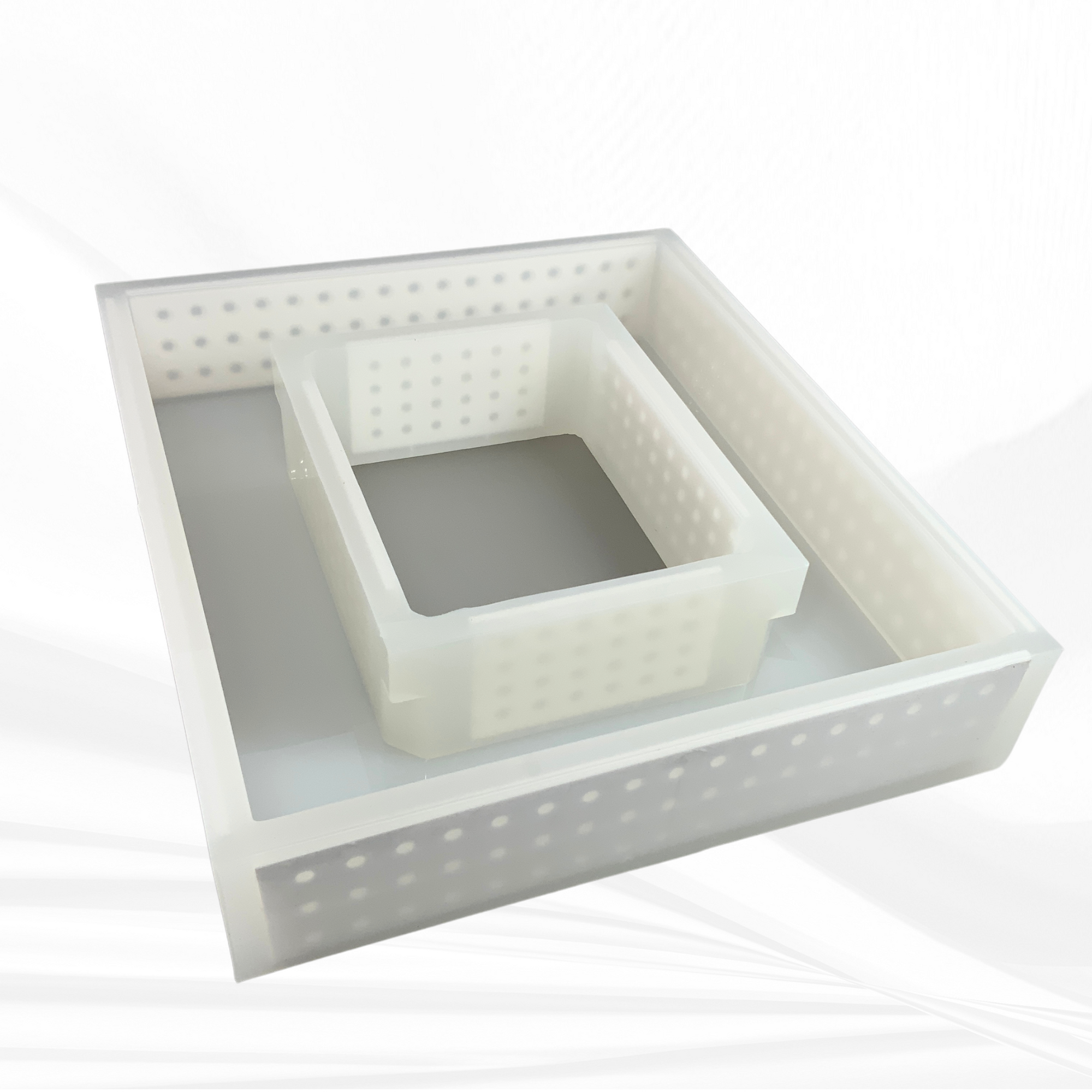 8" x 10" Picture Frame Silicone Mold | 3" Deep |