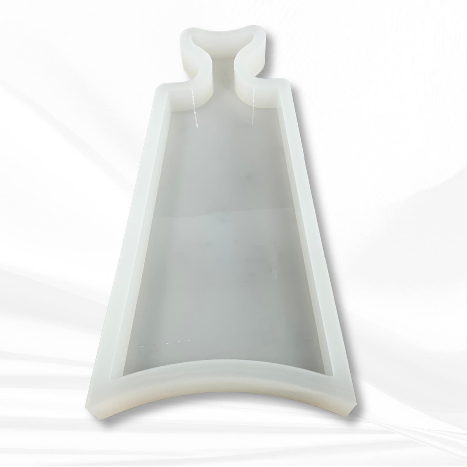 17"x 6.5"x 1.25" Fishtail Cheese Board Silicone Mold - Charcuterie Board Mold