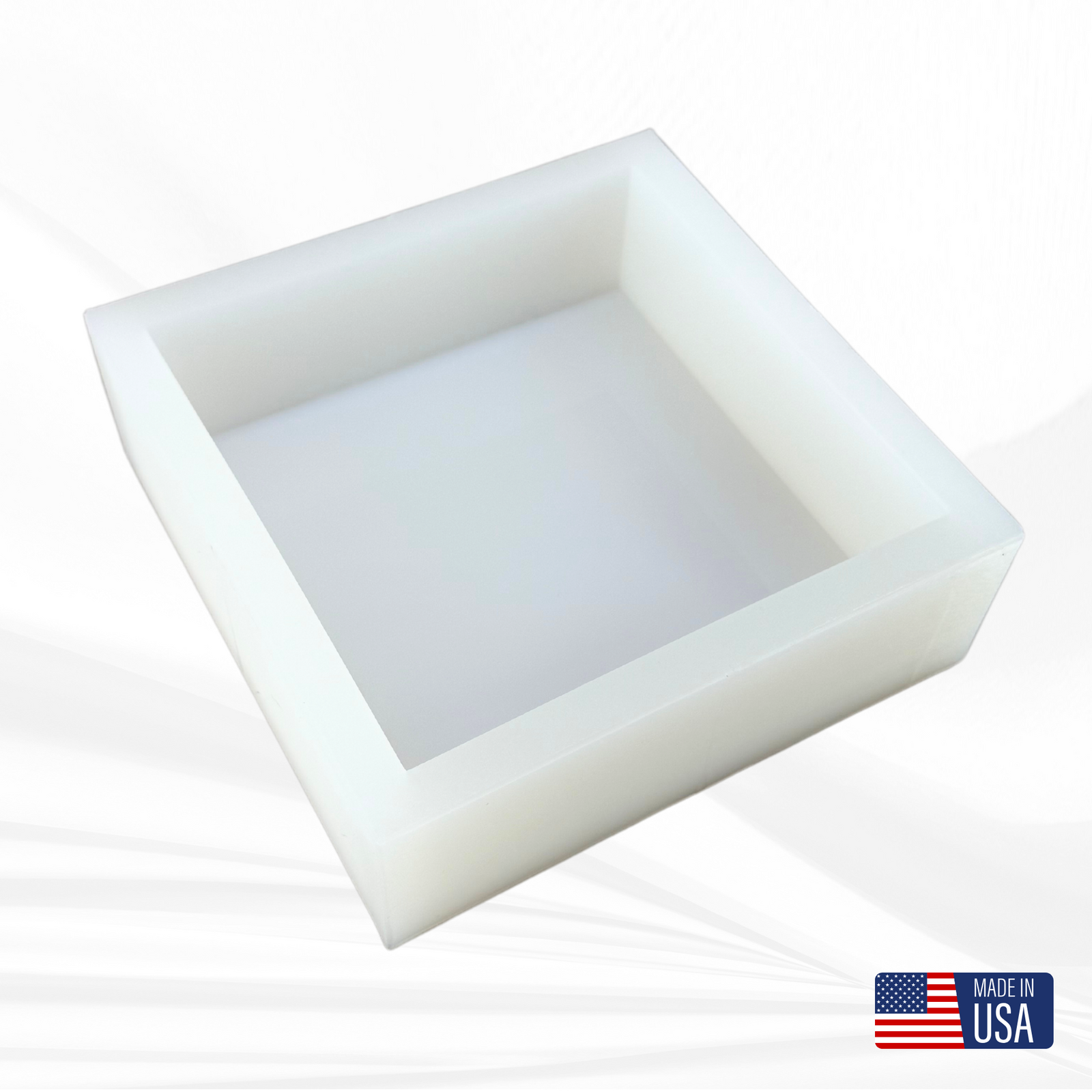 6”x6”x2” Deep Square Silicone Mold