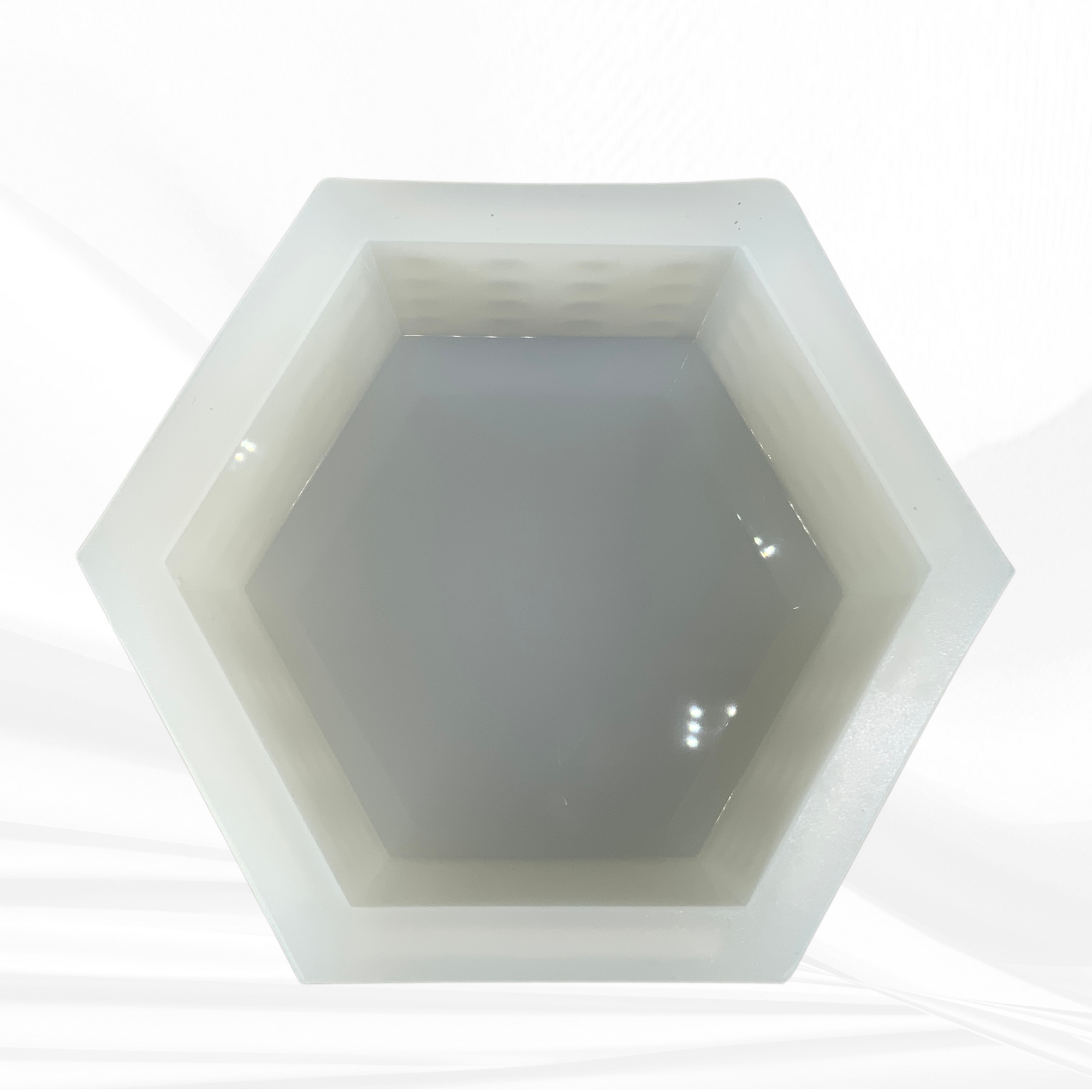 5"x5.7"x3" Hexagon Silicone Mold