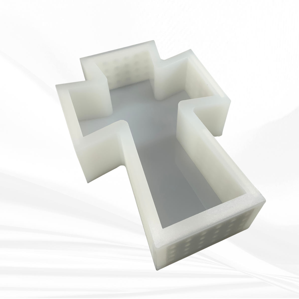 12”x8”x3” Deep Flared Cross Mold
