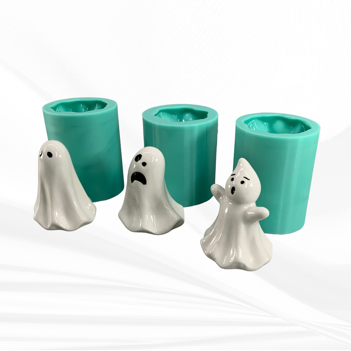Ghost Molds for Resin | 3 Styles | Ghost 3D Molds, Halloween Mold