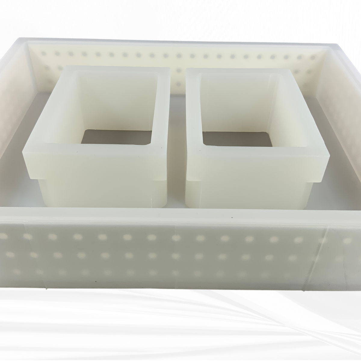 5" x 7" Double Picture Frame Silicone Mold | 3" Deep |