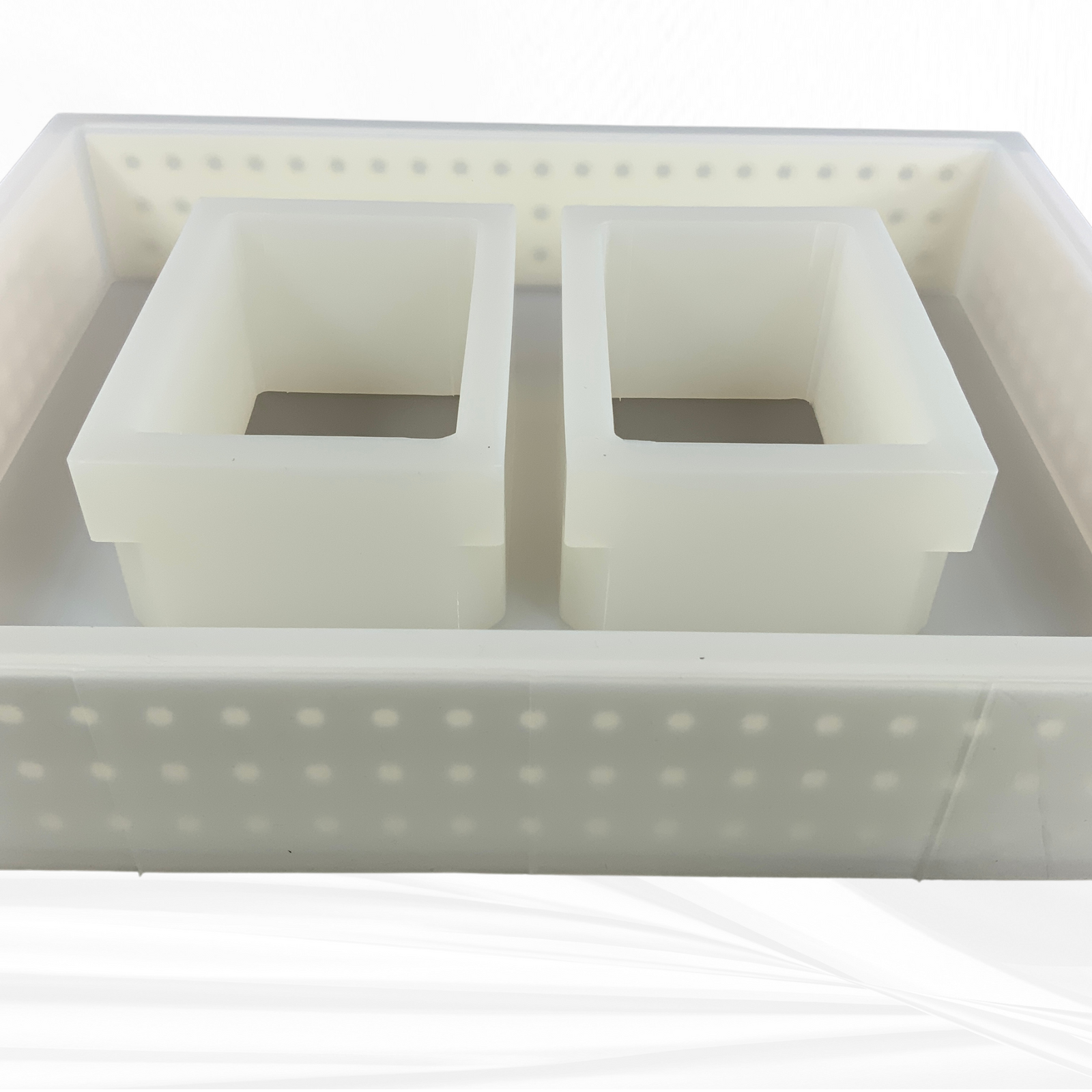 5" x 7" Double Picture Frame Silicone Mold | 3" Deep |