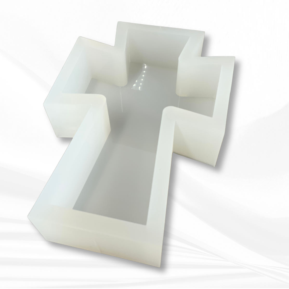 9”x 6”x 2” Deep Cross Silicone Mold | 2 Shapes |