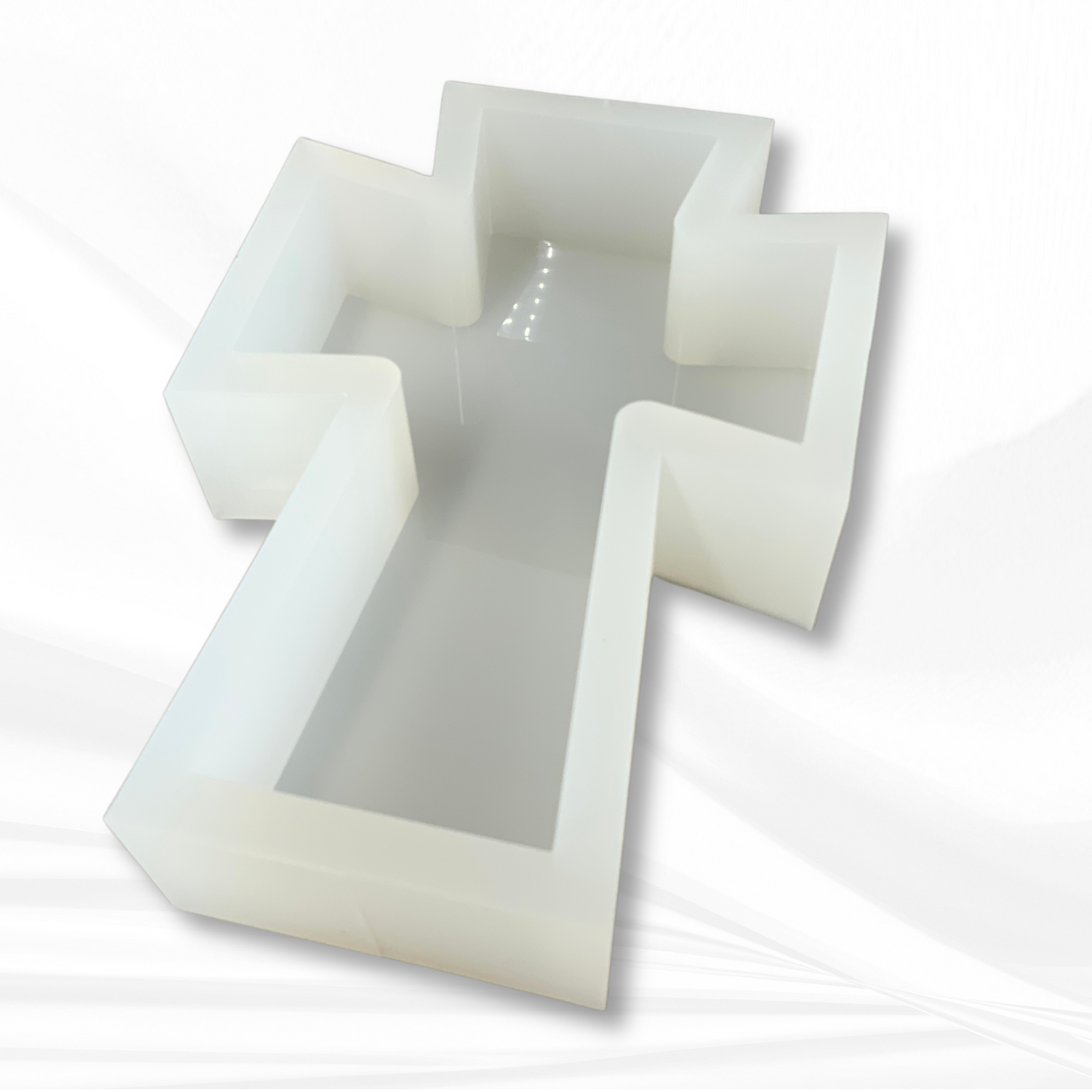 9”x 6”x 2” Deep Cross Silicone Mold | 2 Shapes |