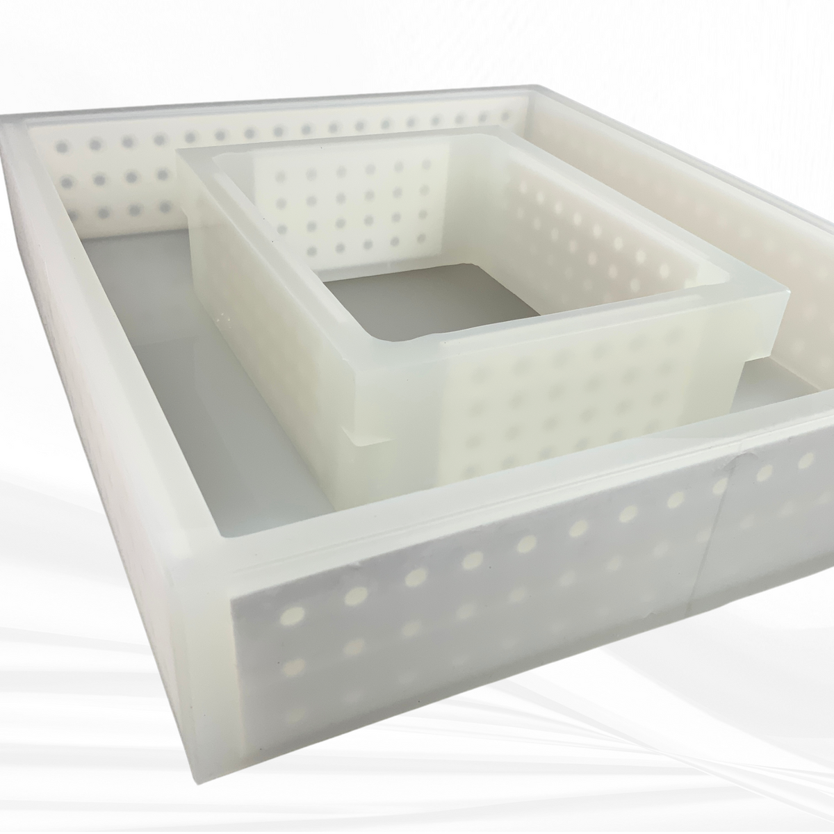 8" x 10" Picture Frame Silicone Mold | 3" Deep |