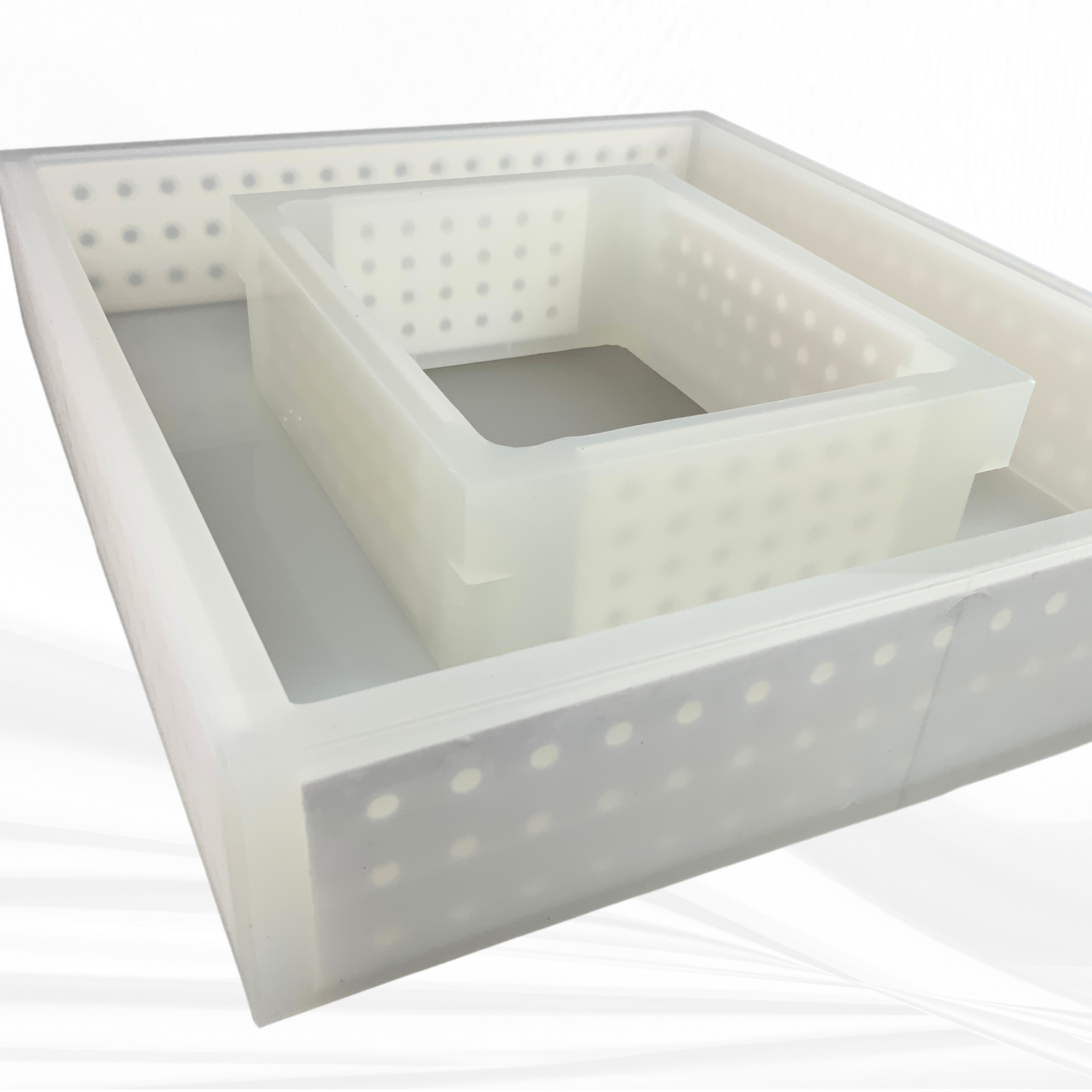 8" x 10" Picture Frame Silicone Mold | 3" Deep |