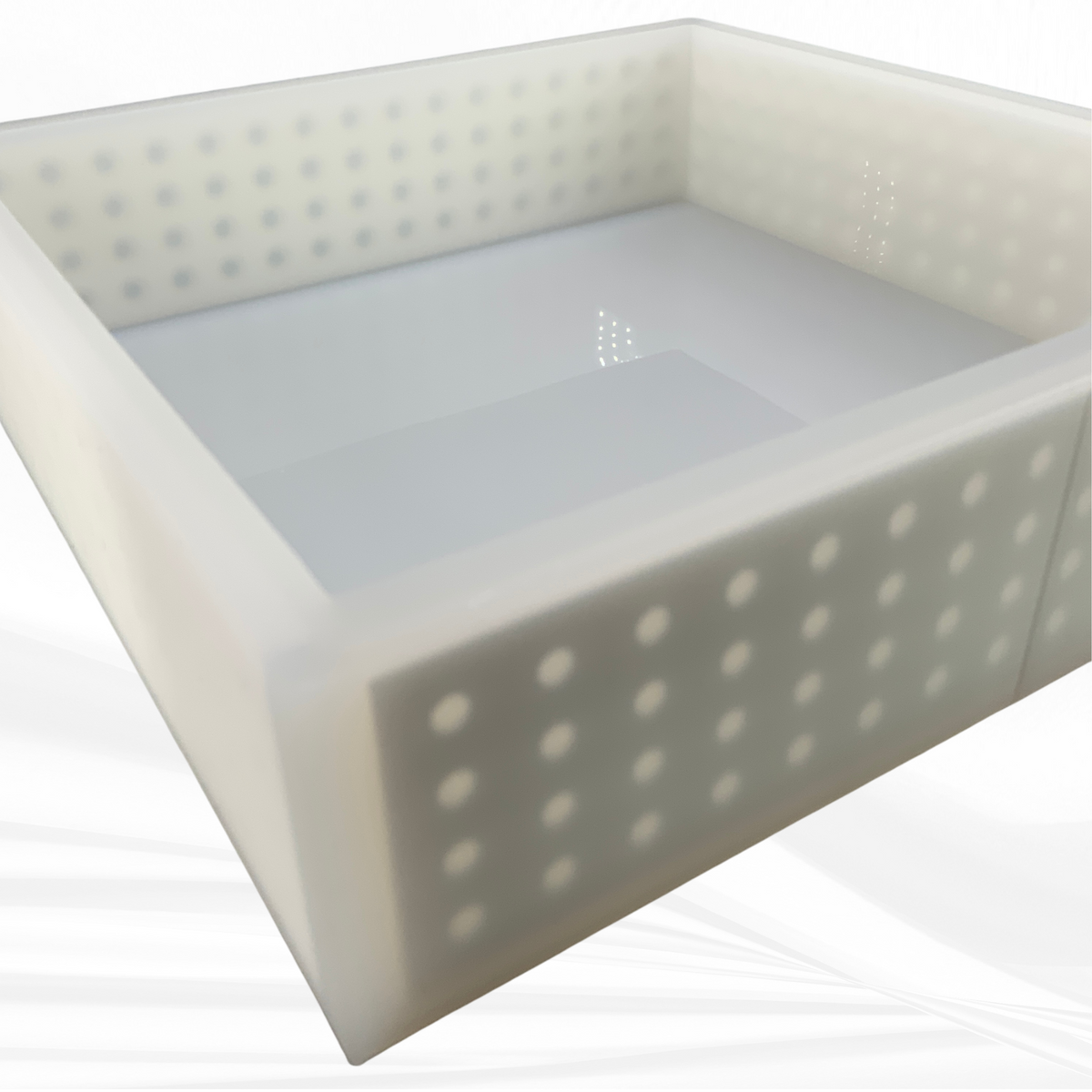 12"x12"x3" Deep Square Silicone Mold