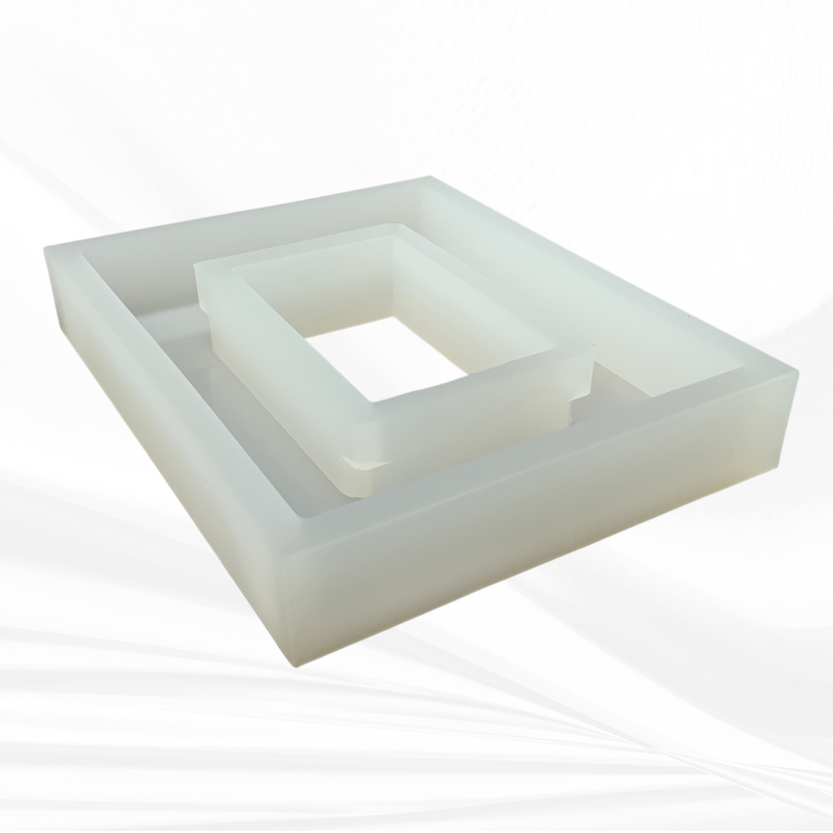 4" x 6" Picture Frame Silicone Mold | 1.5" Deep |