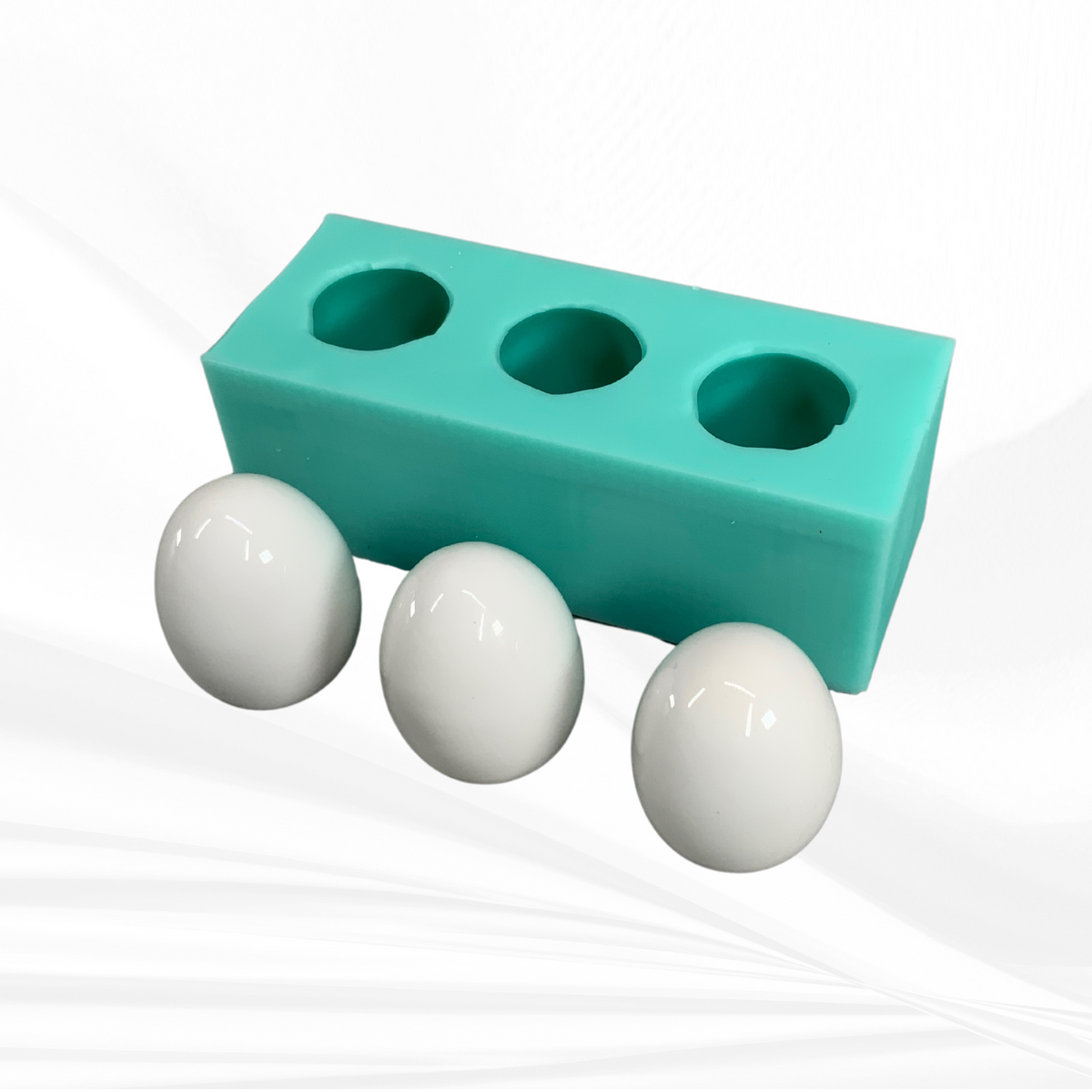 Egg Mold for Resin | 1/25" Tall | 3D Egg Mold, Easter Mold