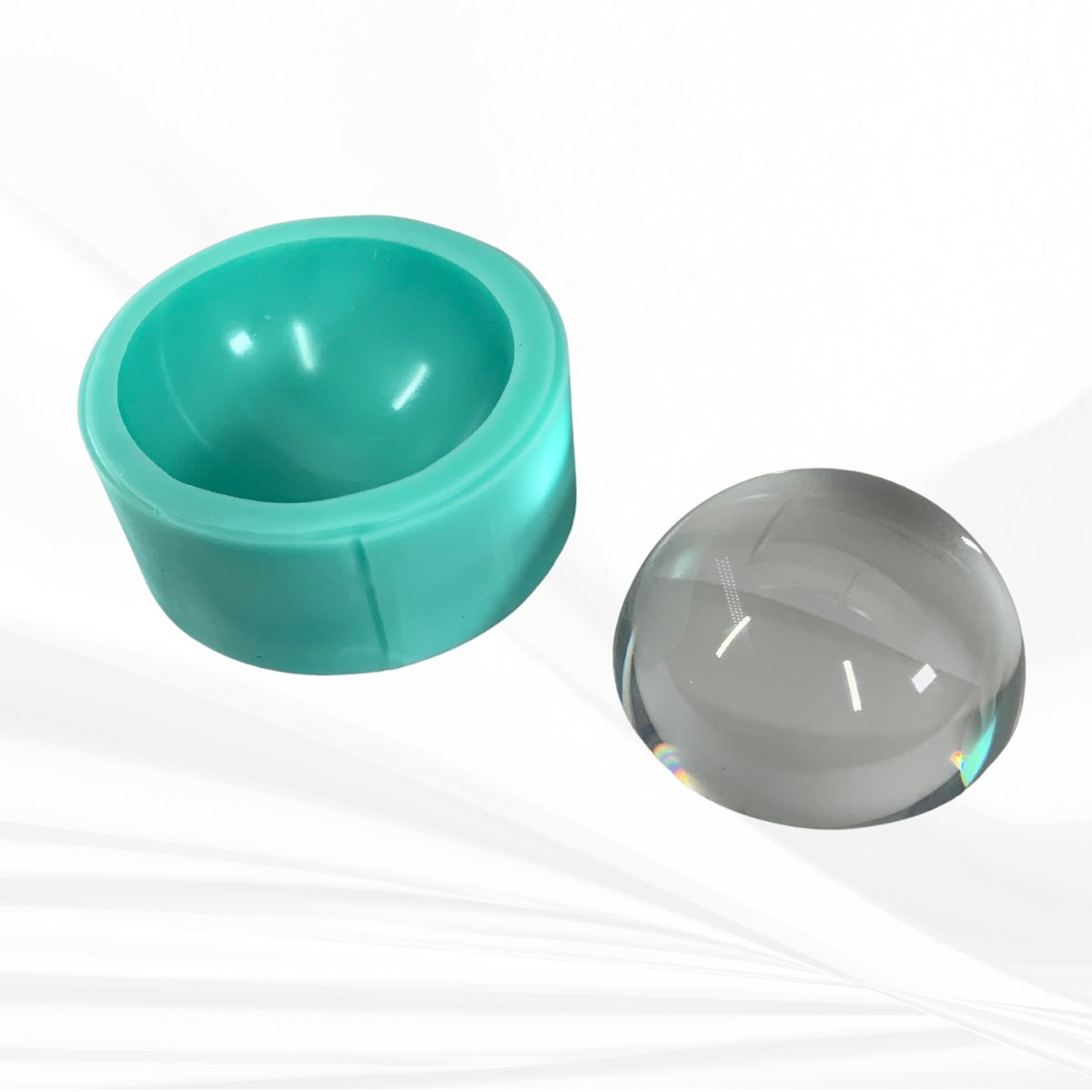 Half Sphere Magnet Mold, Ornament Mold, Magnet Mold