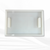 18"x 12"x 1.25" Rectangle Cheese Board Silicone Mold, Dual Handles