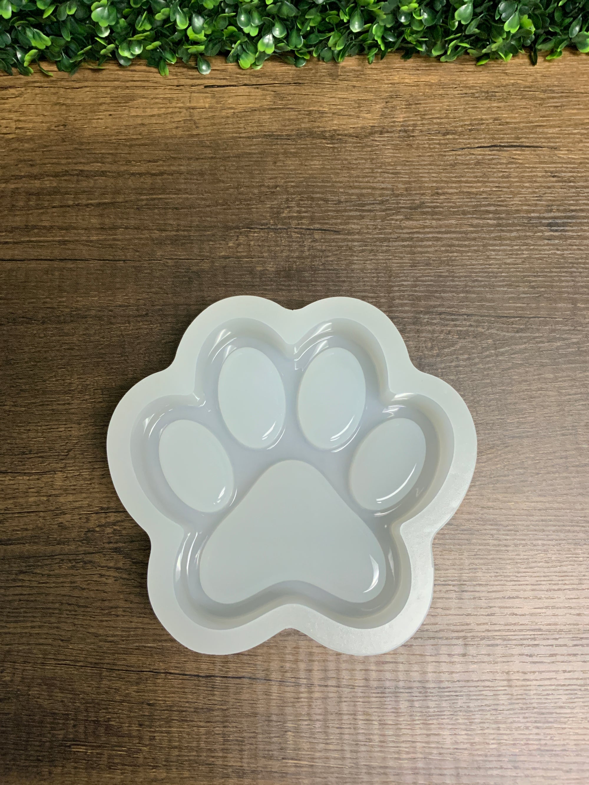 Deep Paw Print Tray Mold