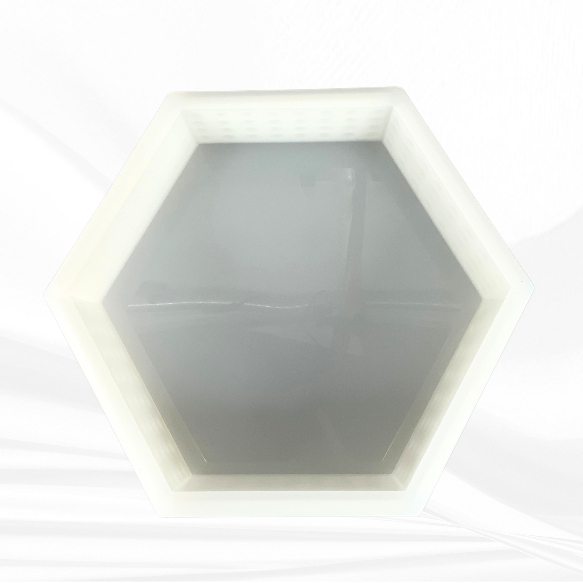 10"x 11.5" x3" Hexagon Silicone Mold