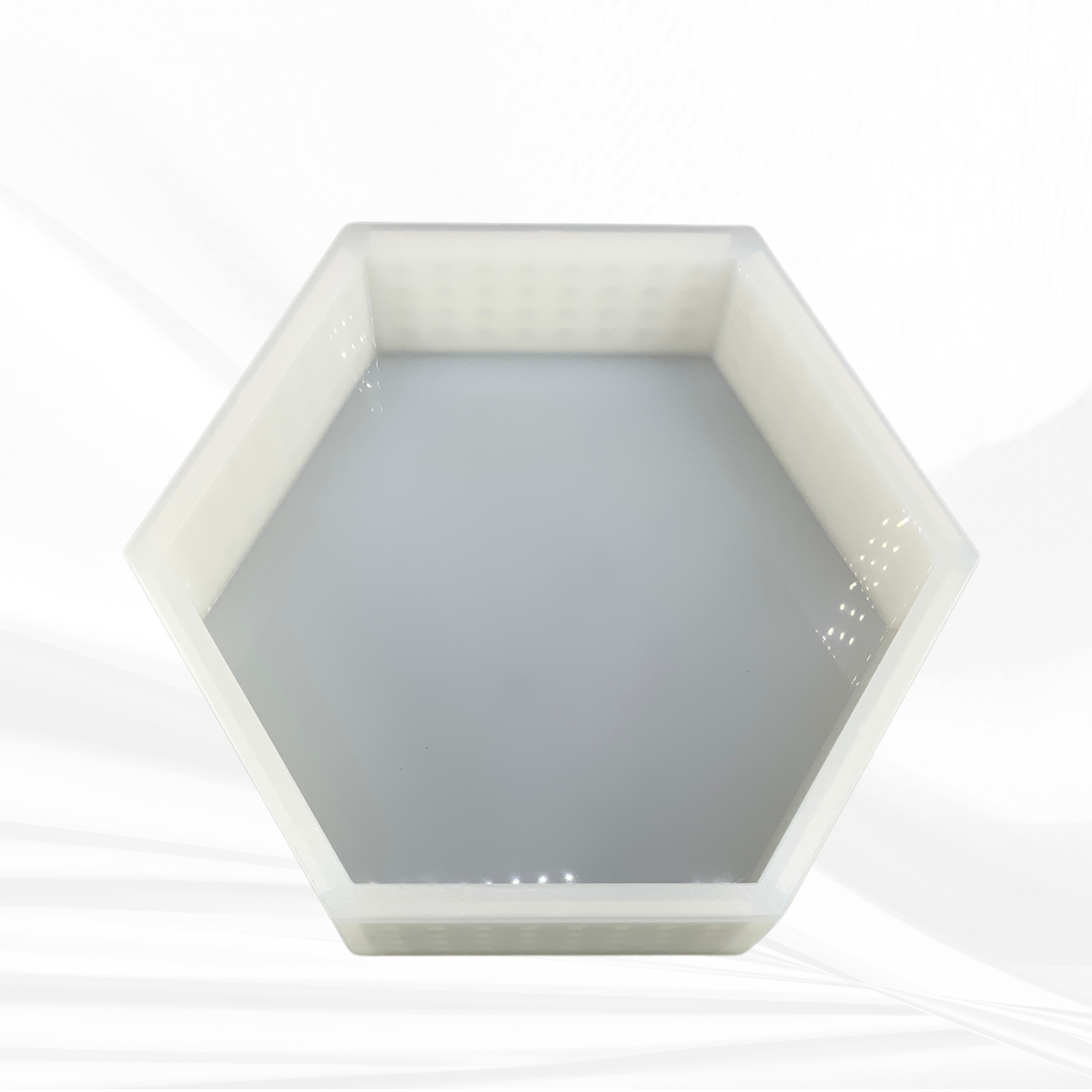 11"x 12.7"x3" Hexagon Silicone Mold