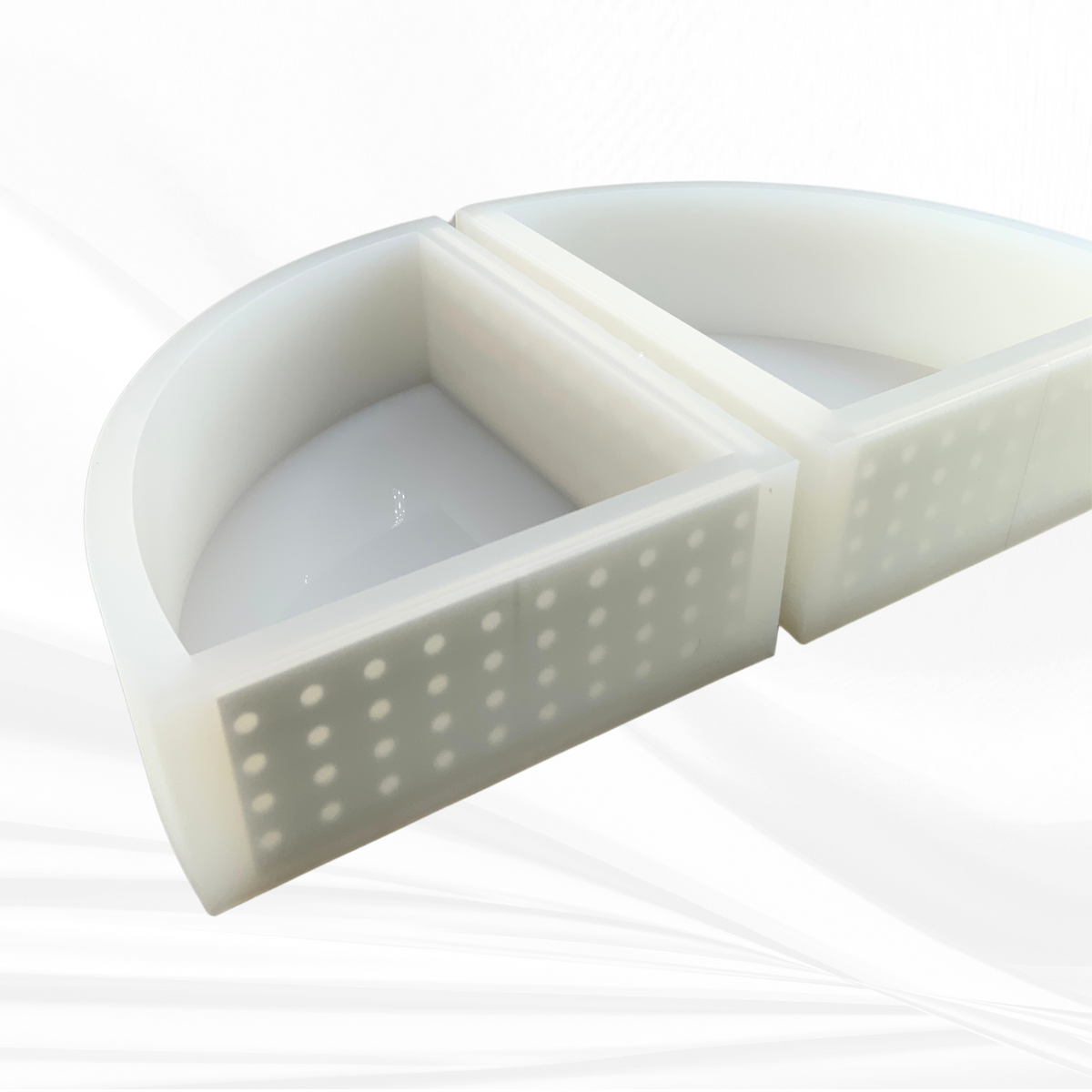 Deep ROUNDED Bookend Mold | 3 Sizes |