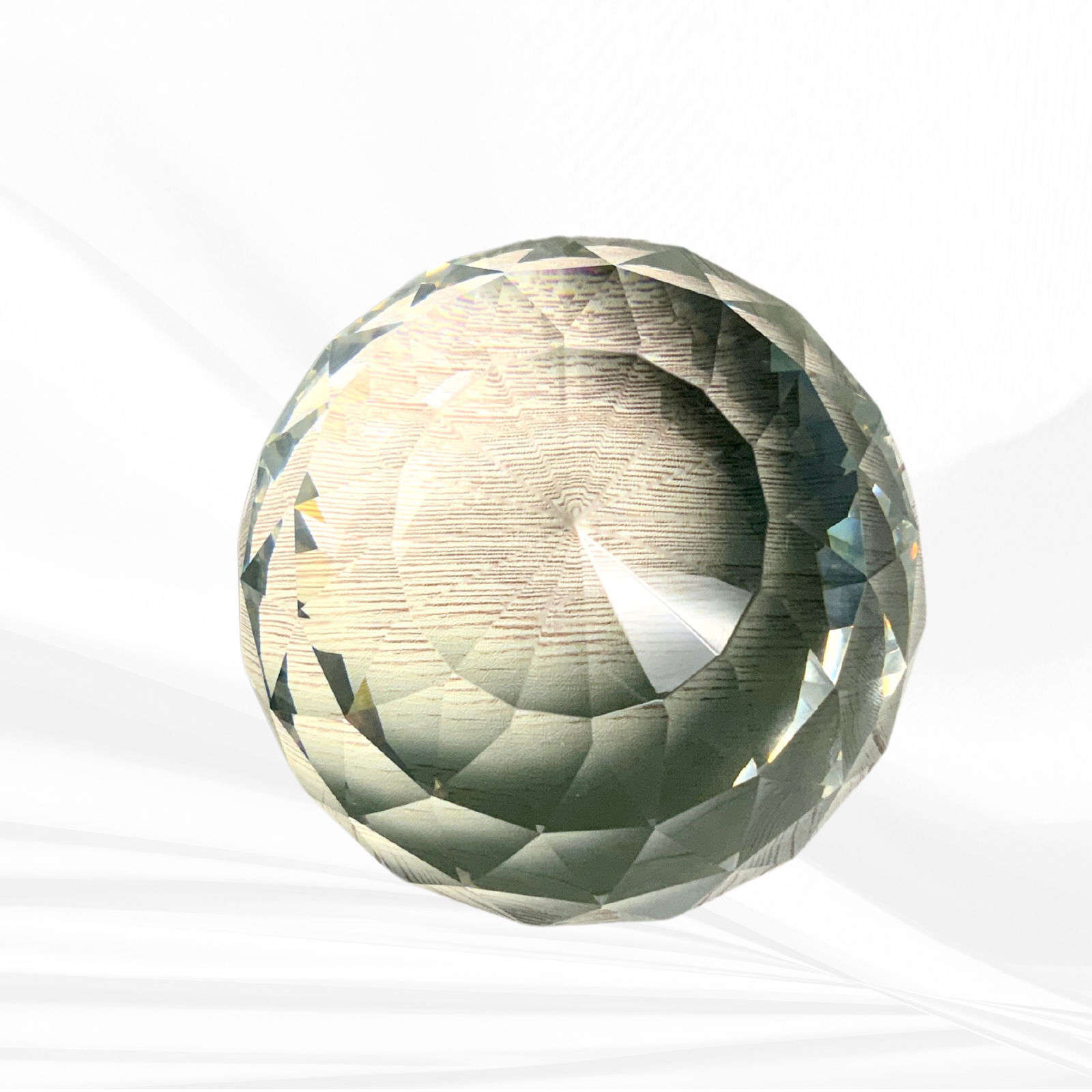 Sphere Silicone Mold, Self Standing, Faceted Mold