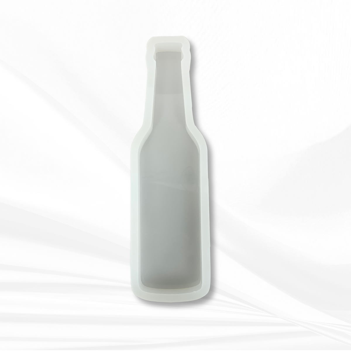 17"x 4"x 1.25" Beer Bottle Cheese Board Silicone Mold - Board Mold, Bottle Mold