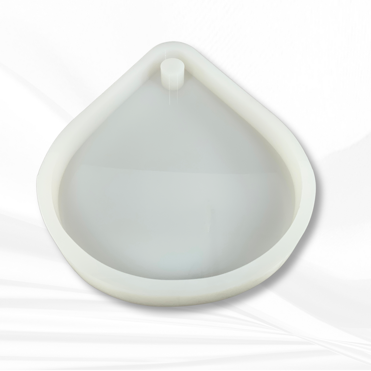 14.6" x 12"x 1.25" Teardrop Charcuterie Board Silicone Mold - Serving Board Mold