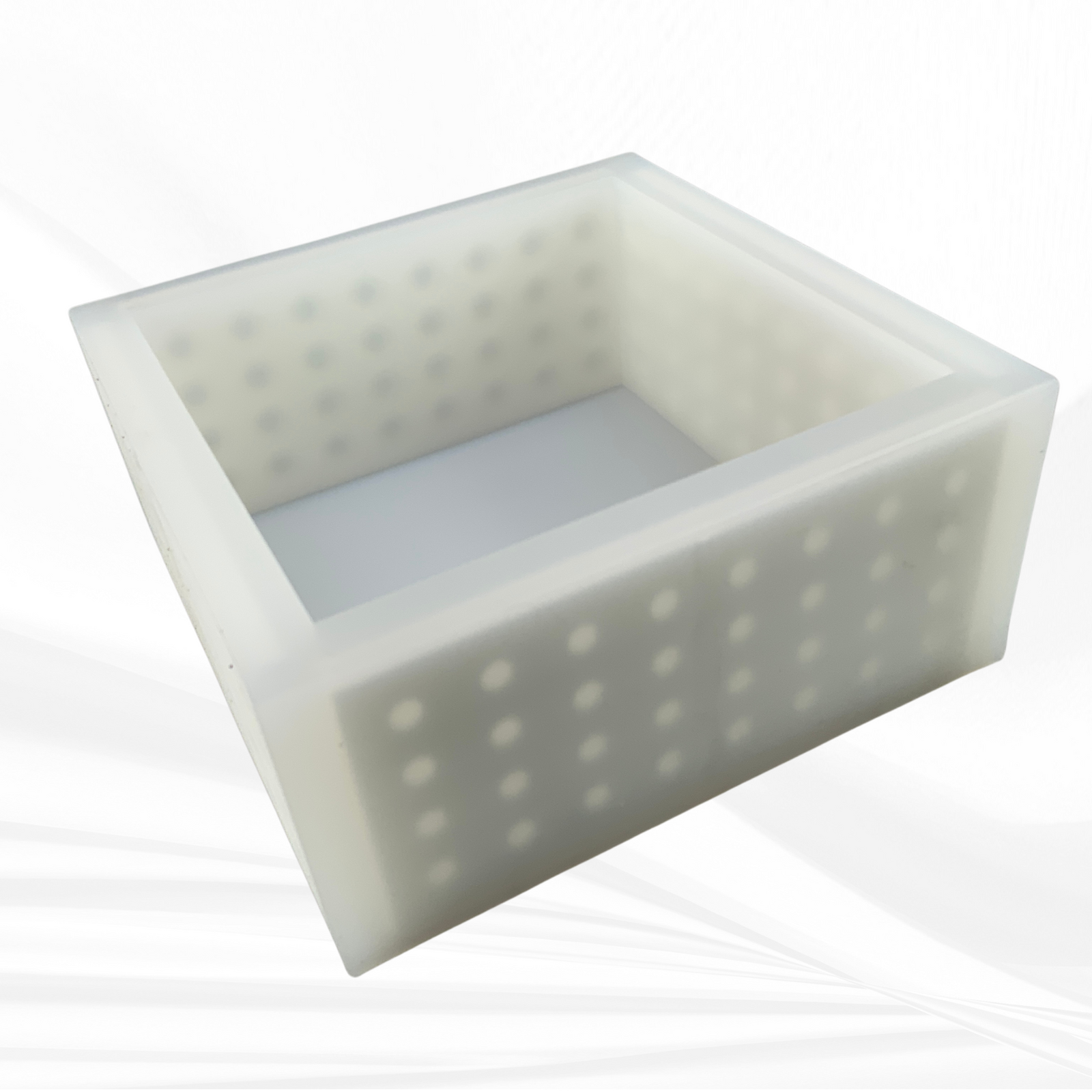 5”x5”x3” Deep Square Silicone Mold