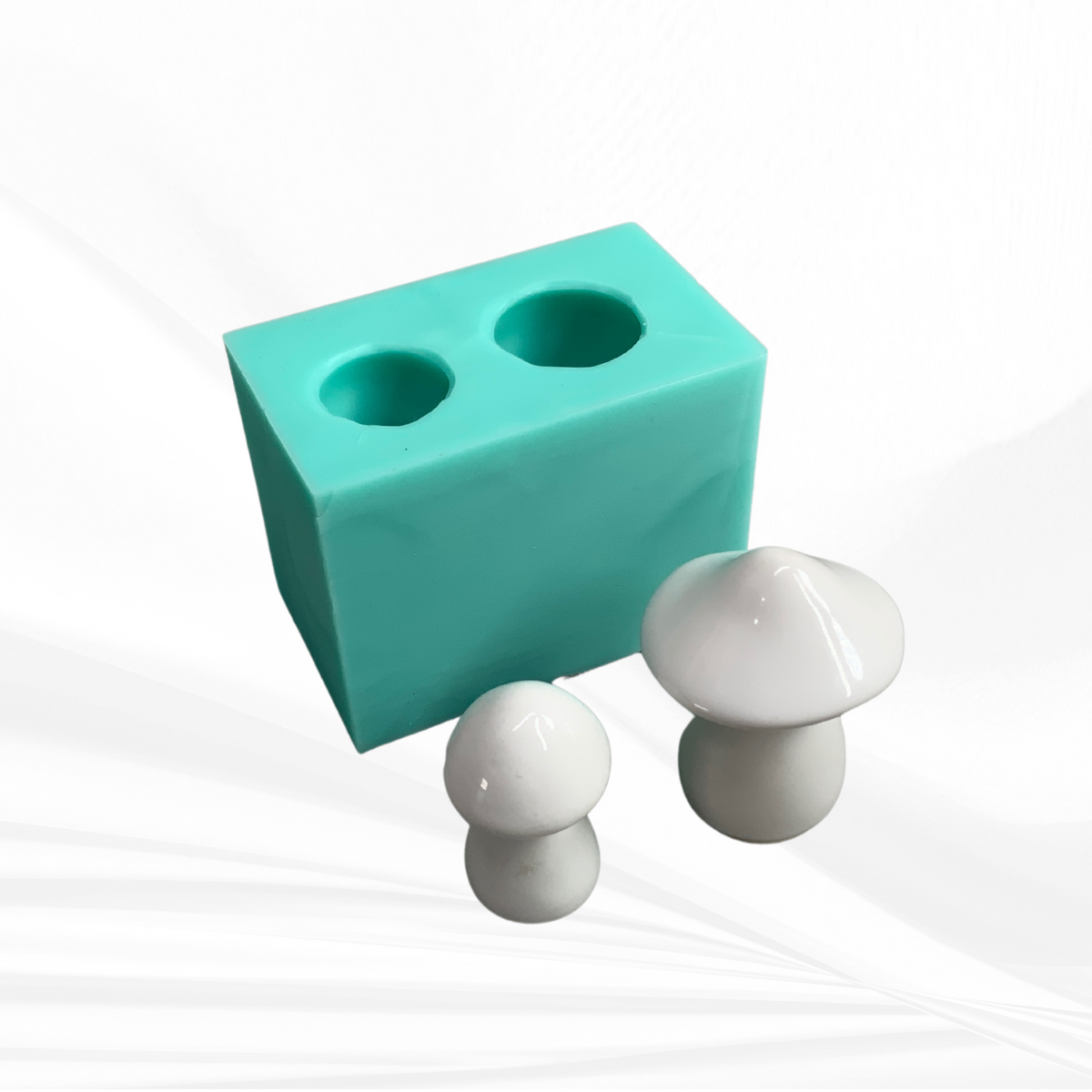 Mushroom Molds for Resin | 4 Sizes | 3D Mushroom Mold