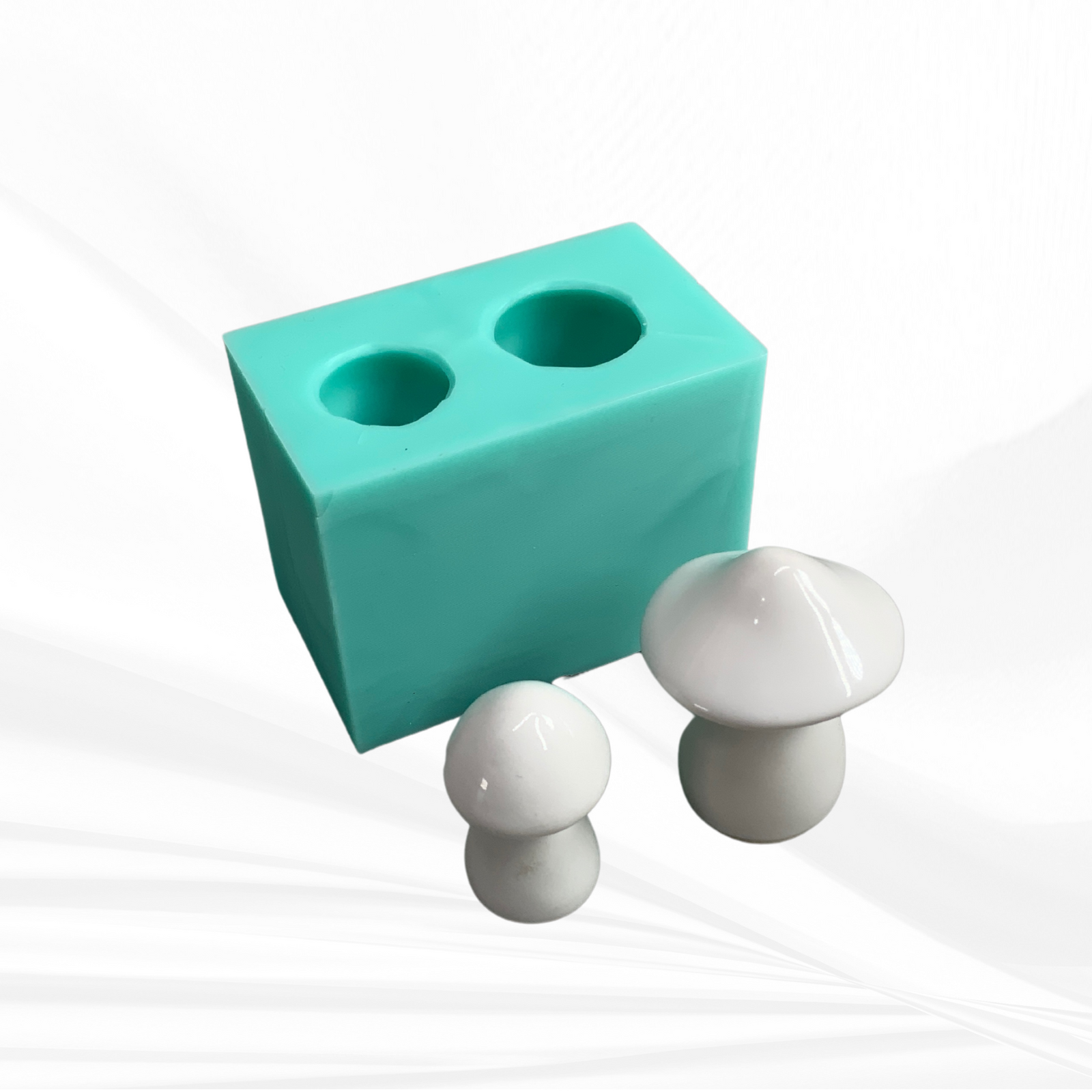 Mushroom Molds for Resin | 4 Sizes | 3D Mushroom Mold