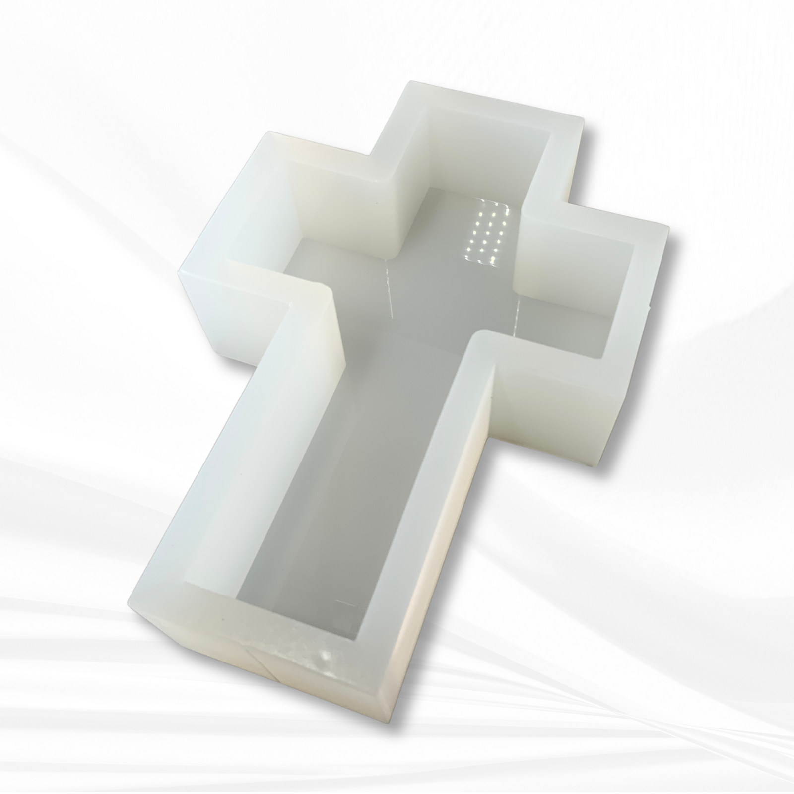 9”x 6”x 2” Deep Cross Silicone Mold | 2 Shapes |