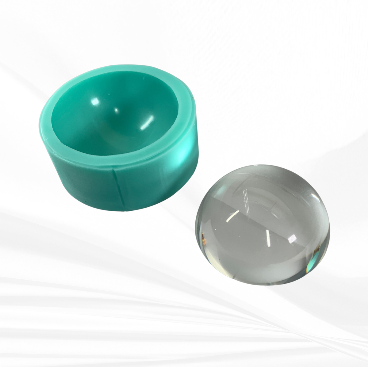 Half Sphere Magnet Mold, Ornament Mold, Magnet Mold