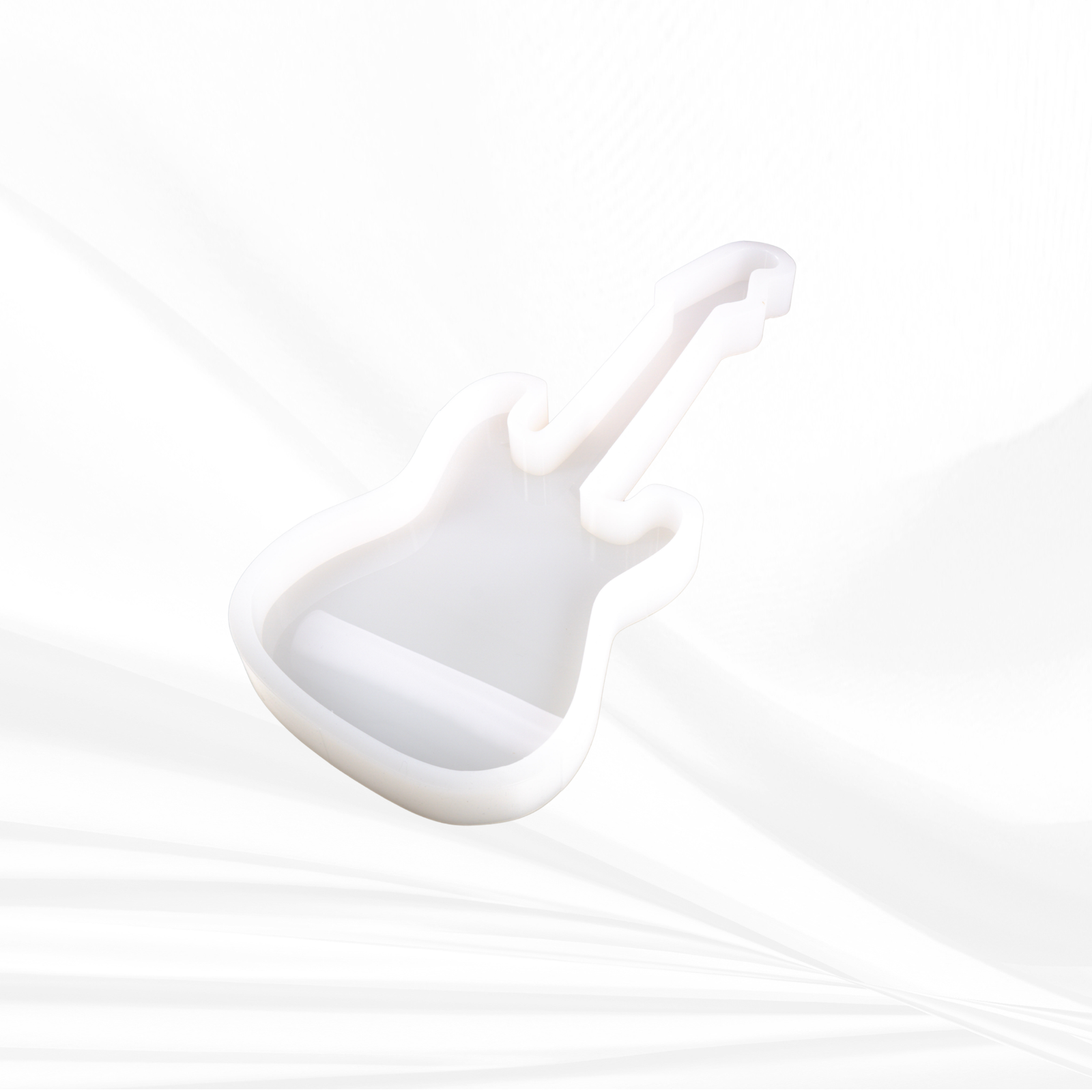 20" x 8.5" x 1.25" Guitar Mold, Guitar Charcuterie Mold, Pick Coaster Mold