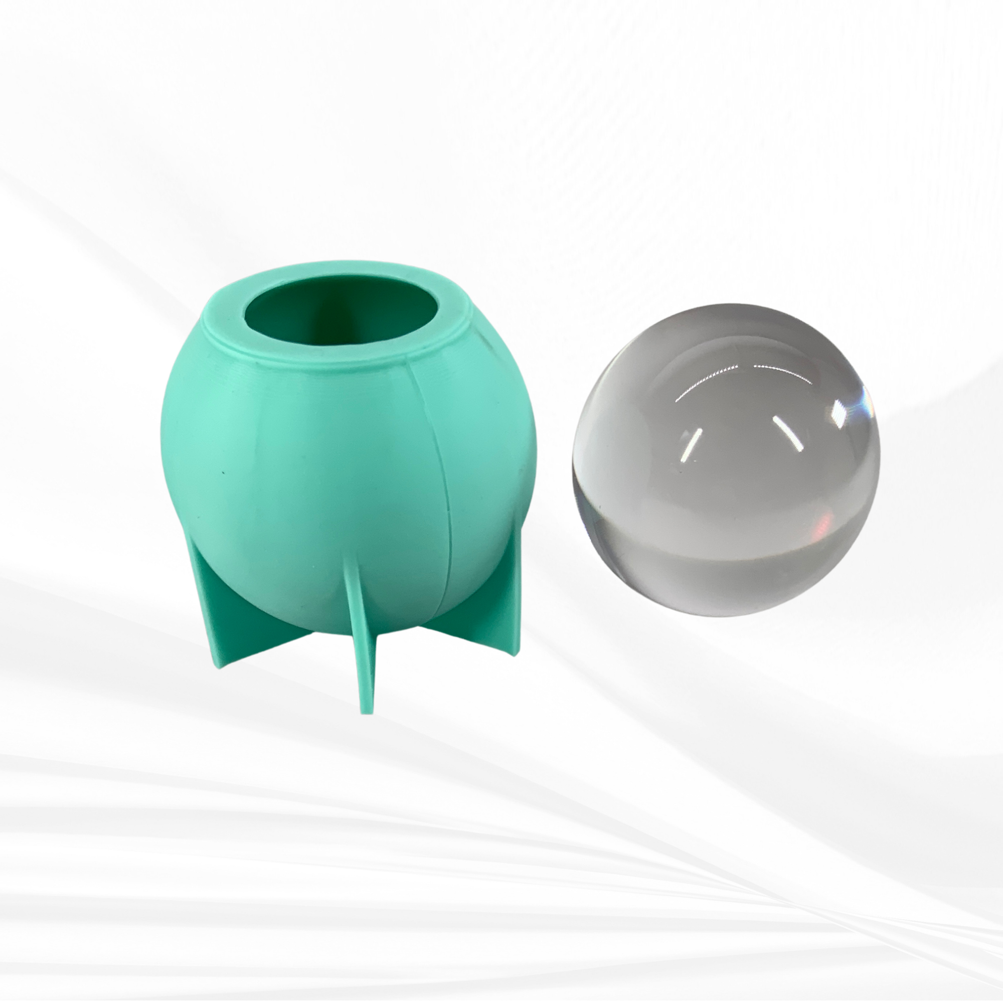 Sphere Mold | 5 Sizes | Standing Sphere Mold