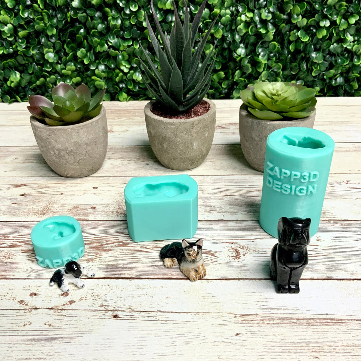 Dog Mold for Resin | 5 Shapes | Dog Silicone Mold