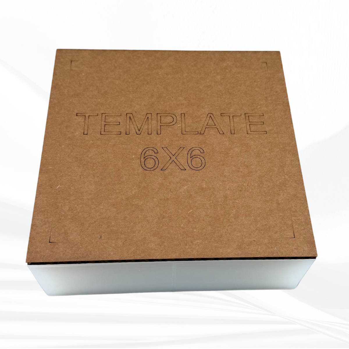 6”x6”x2” Deep Square Silicone Mold