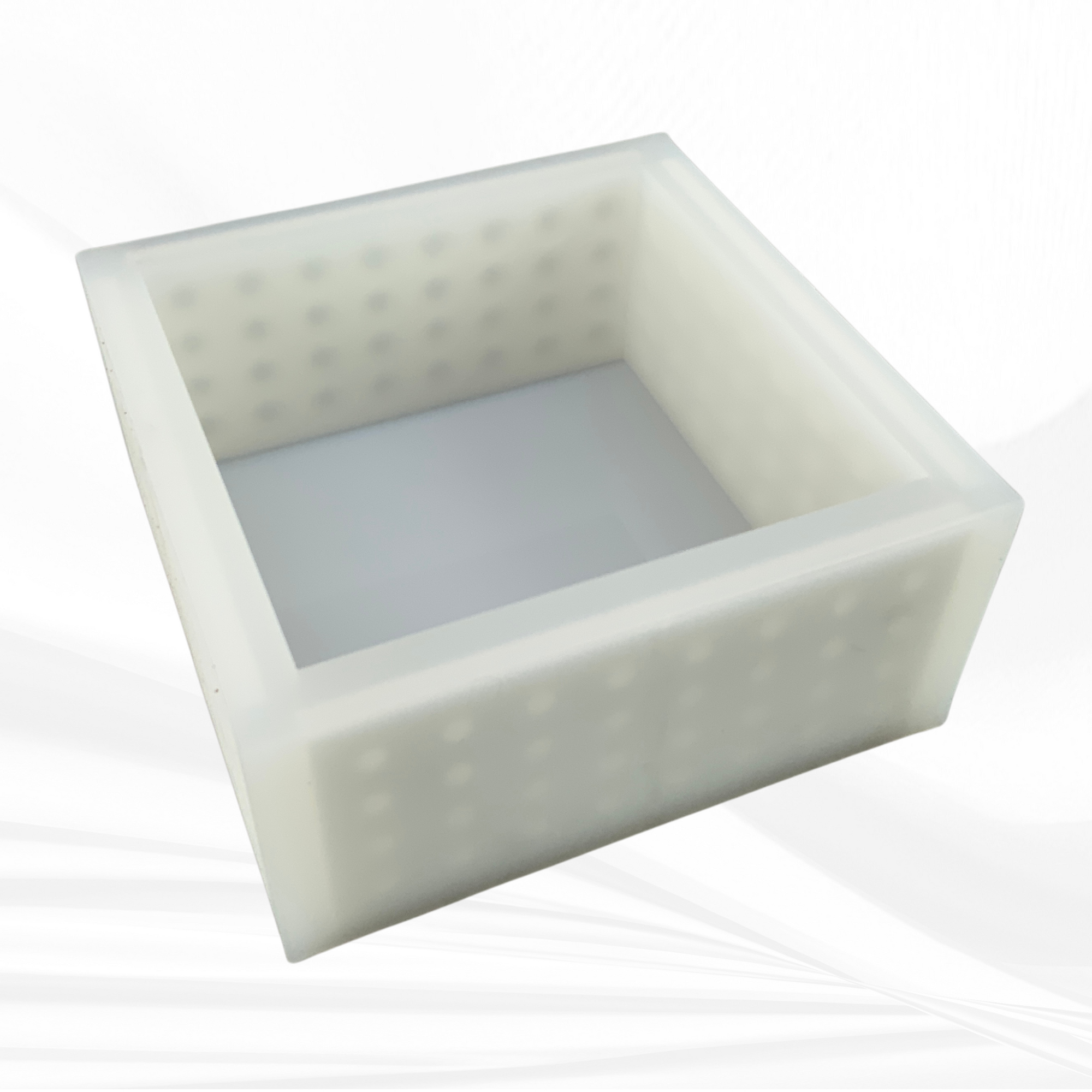 Imperfect Mold, "B" Grade - 6" x 6" x 3" Deep Square Mold