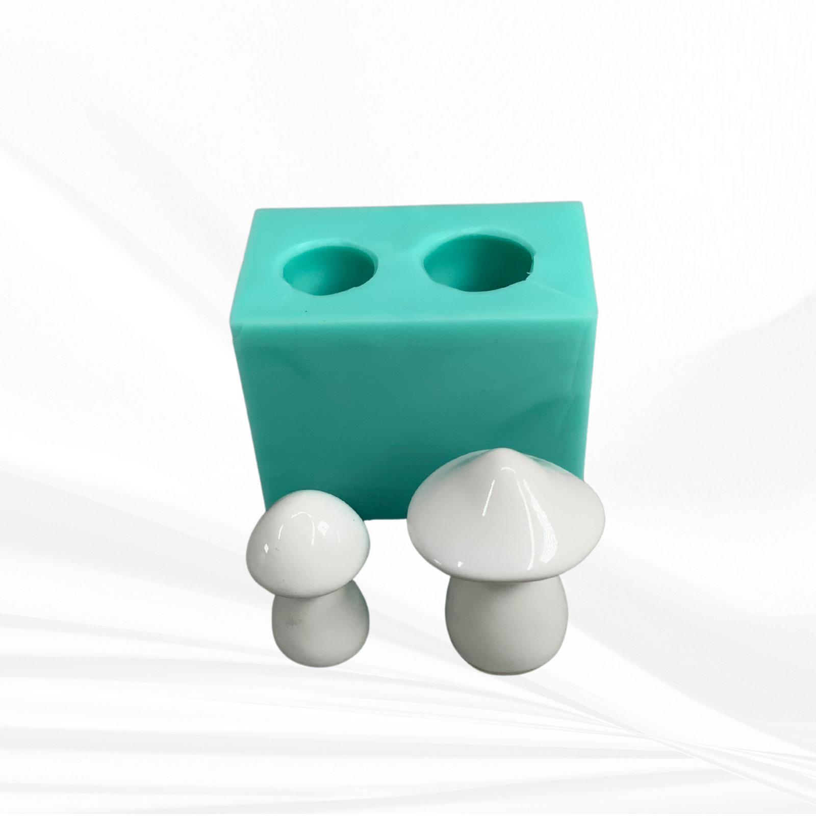 Mushroom Molds for Resin | 4 Sizes | 3D Mushroom Mold