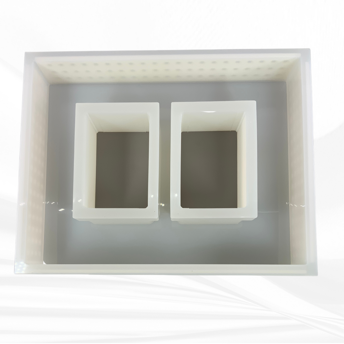 5" x 7" Double Picture Frame Silicone Mold | 3" Deep |