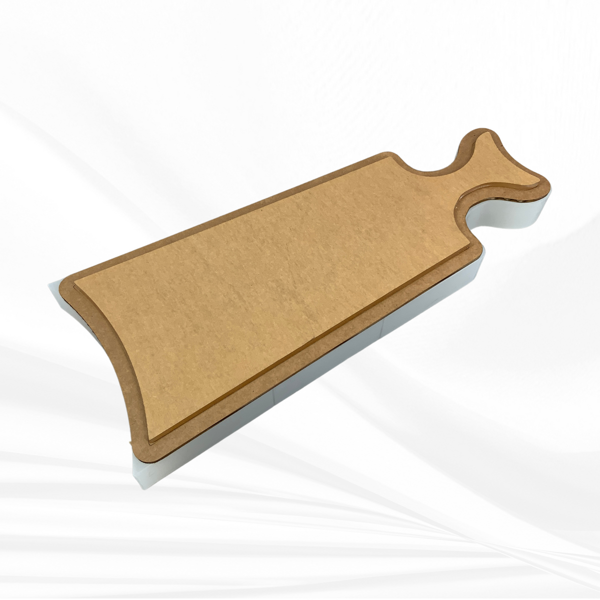 17"x 6.5"x 1.25" Fishtail Cheese Board Silicone Mold - Charcuterie Board Mold