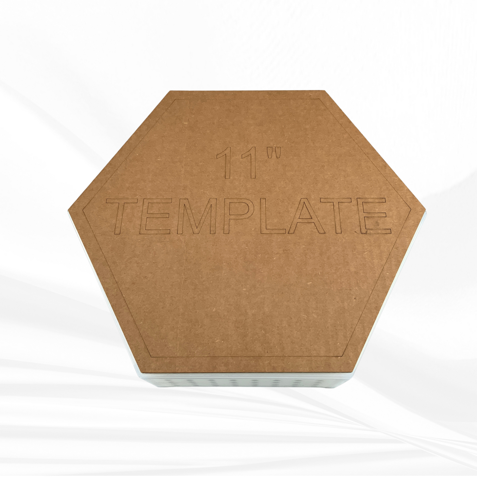 11"x 12.7"x3" Hexagon Silicone Mold