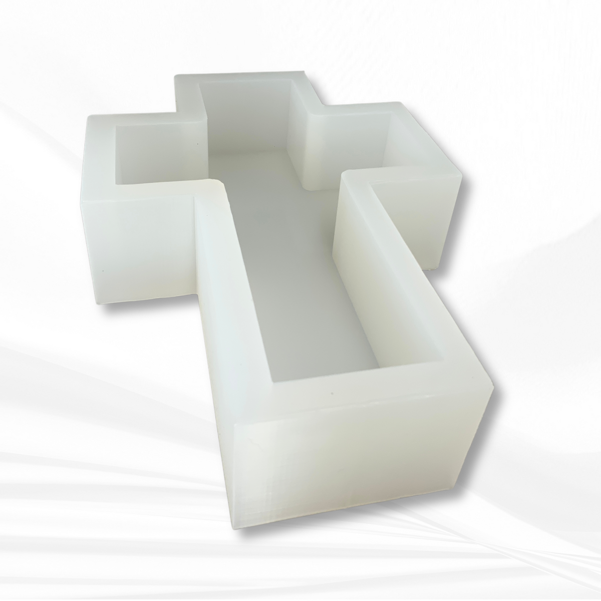 9”x 6”x 2” Deep Cross Silicone Mold | 2 Shapes |
