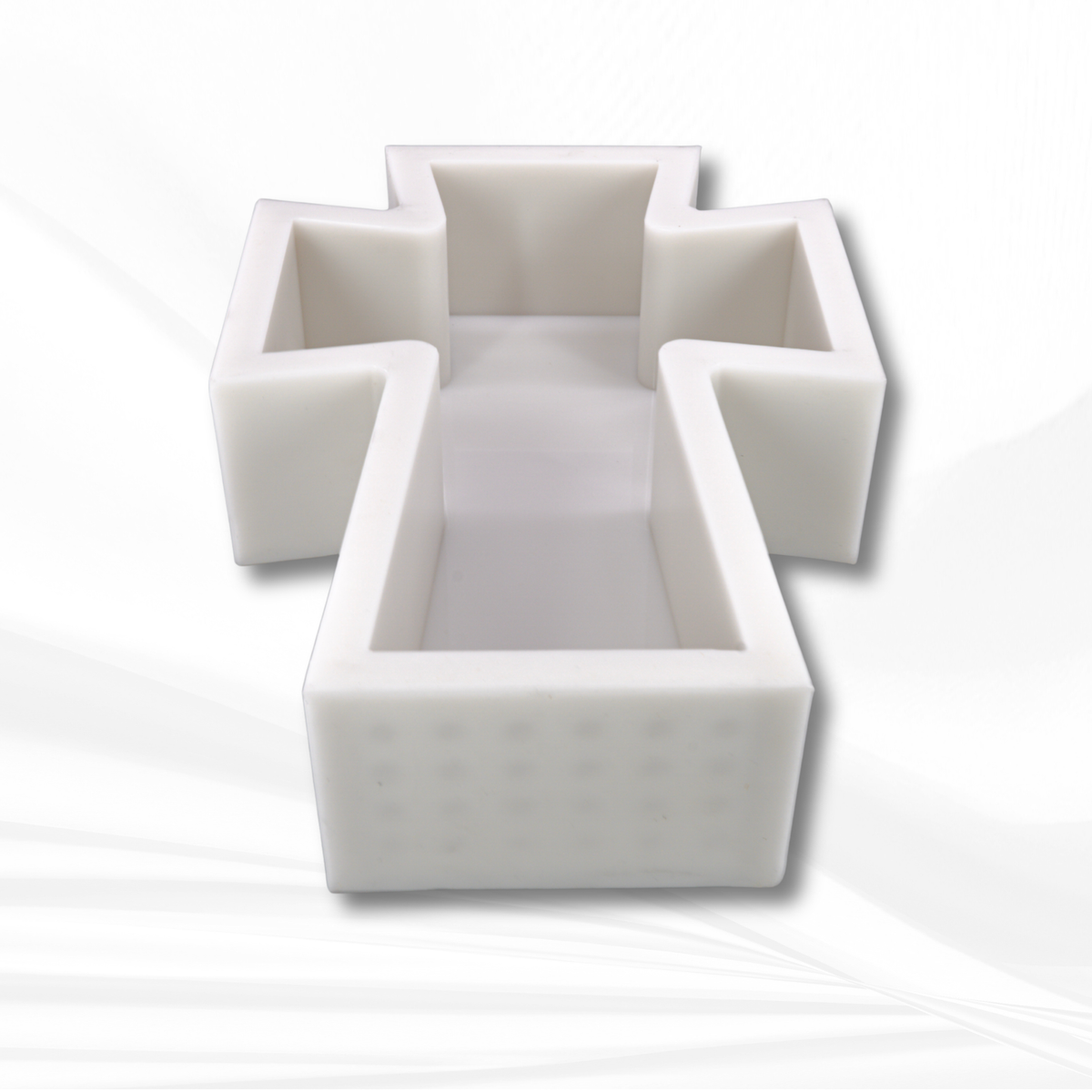 12”x8”x3” Deep Flared Cross Mold