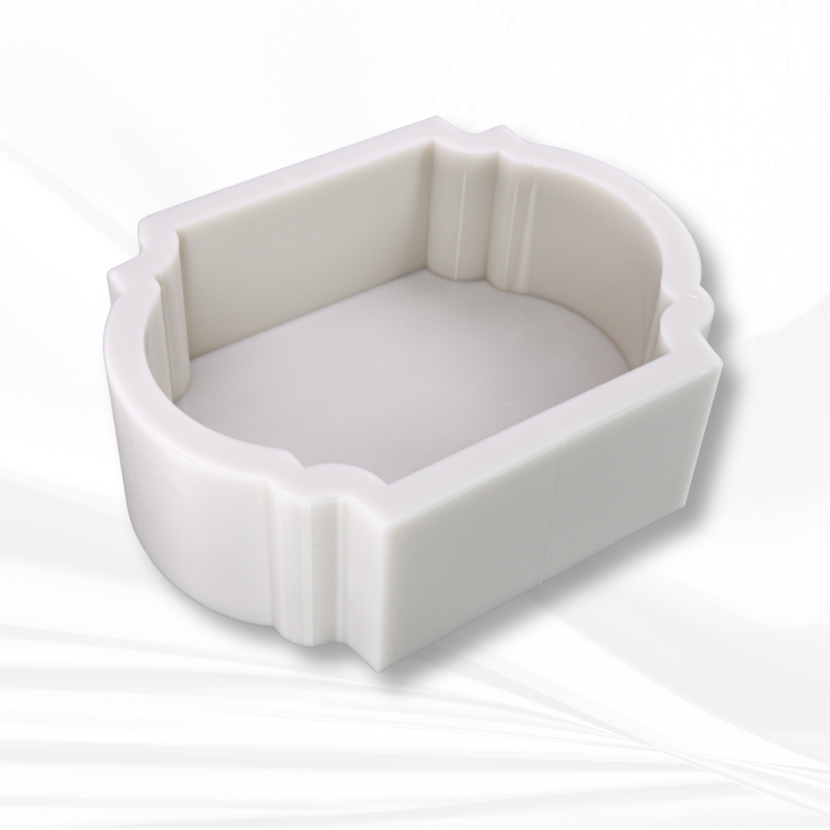 Arabella Silicone Mold | Heirloom Collection | Floral Preservation Mold, Block Mold