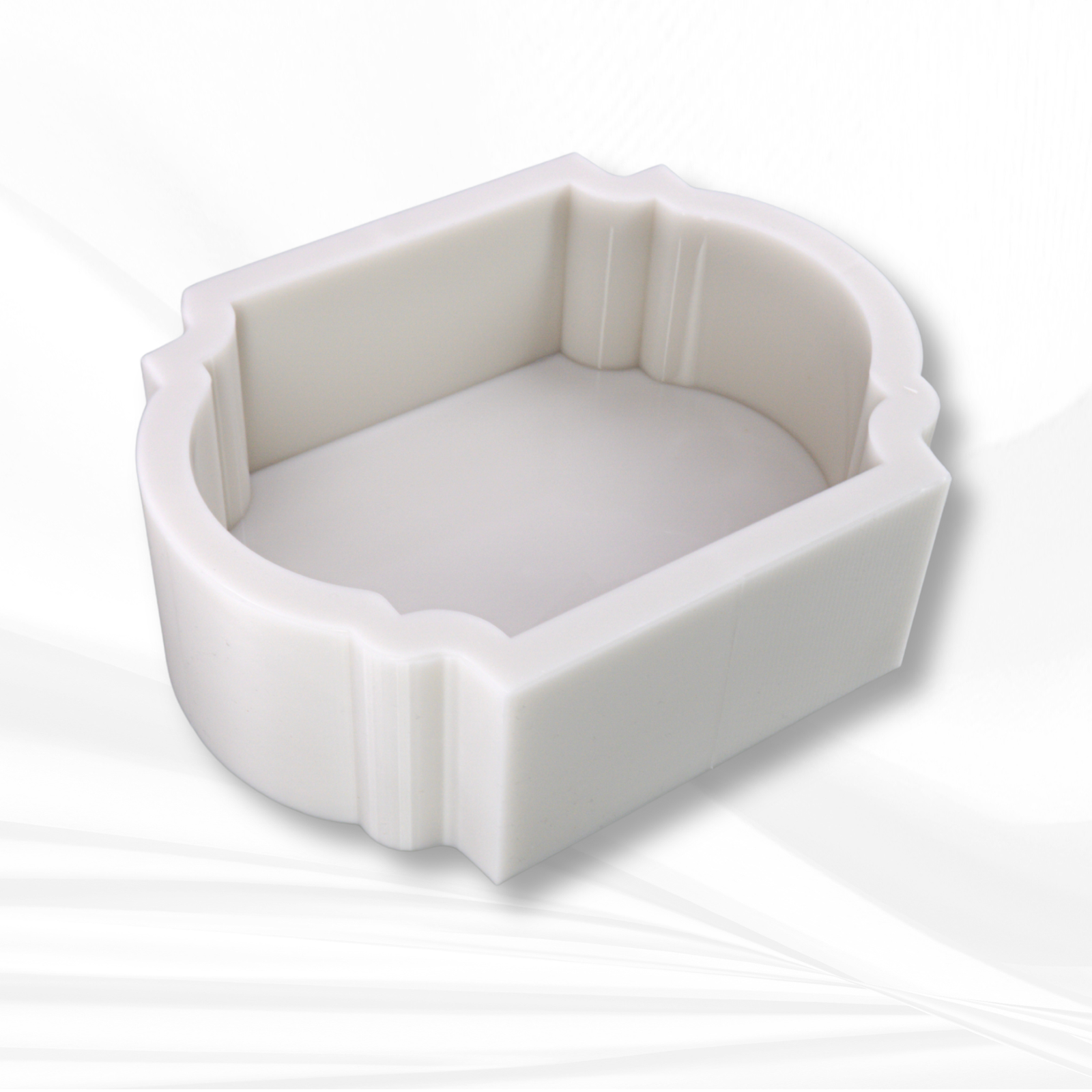 Arabella Silicone Mold | Heirloom Collection | Floral Preservation Mold, Block Mold