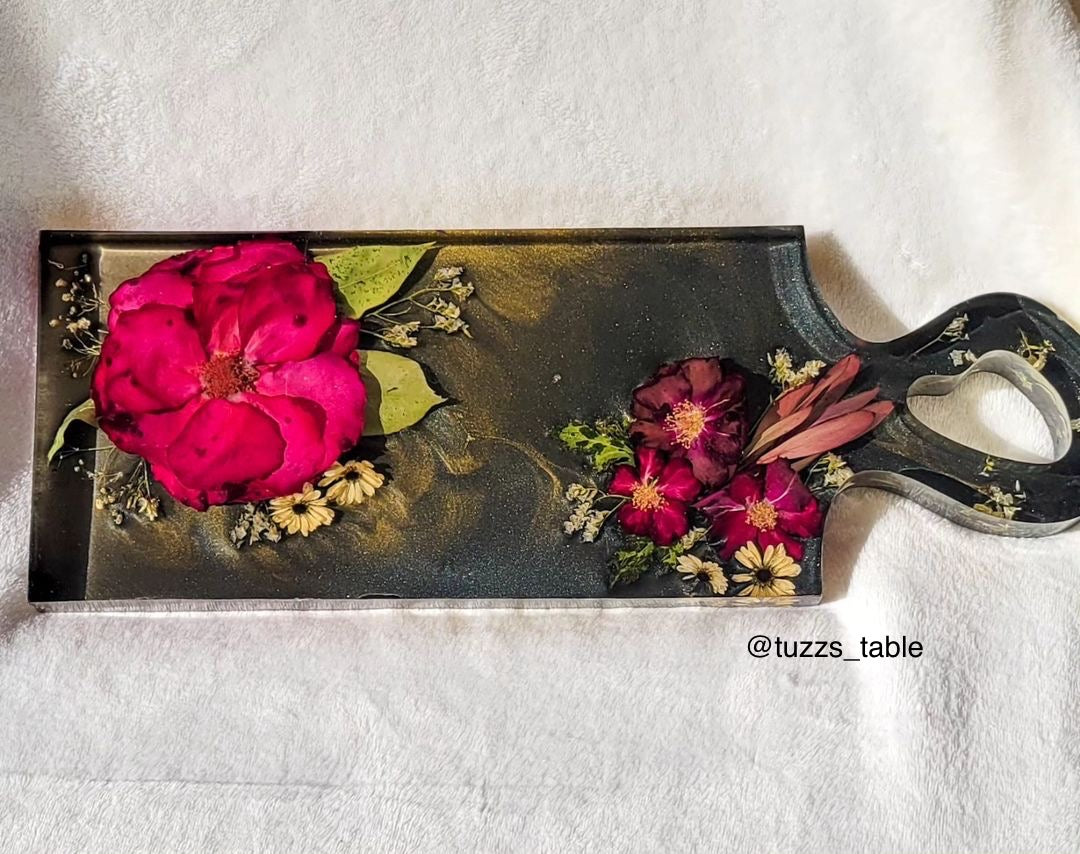 17"x 6"x 1.25" Organic Charcuterie Board Silicone Mold