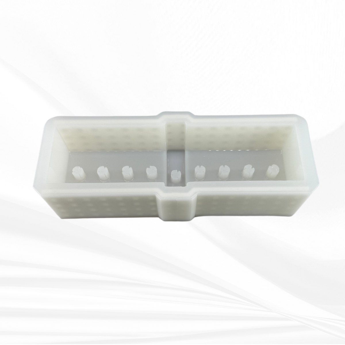 11.5" x 3" x 2.5" Menorah Mold