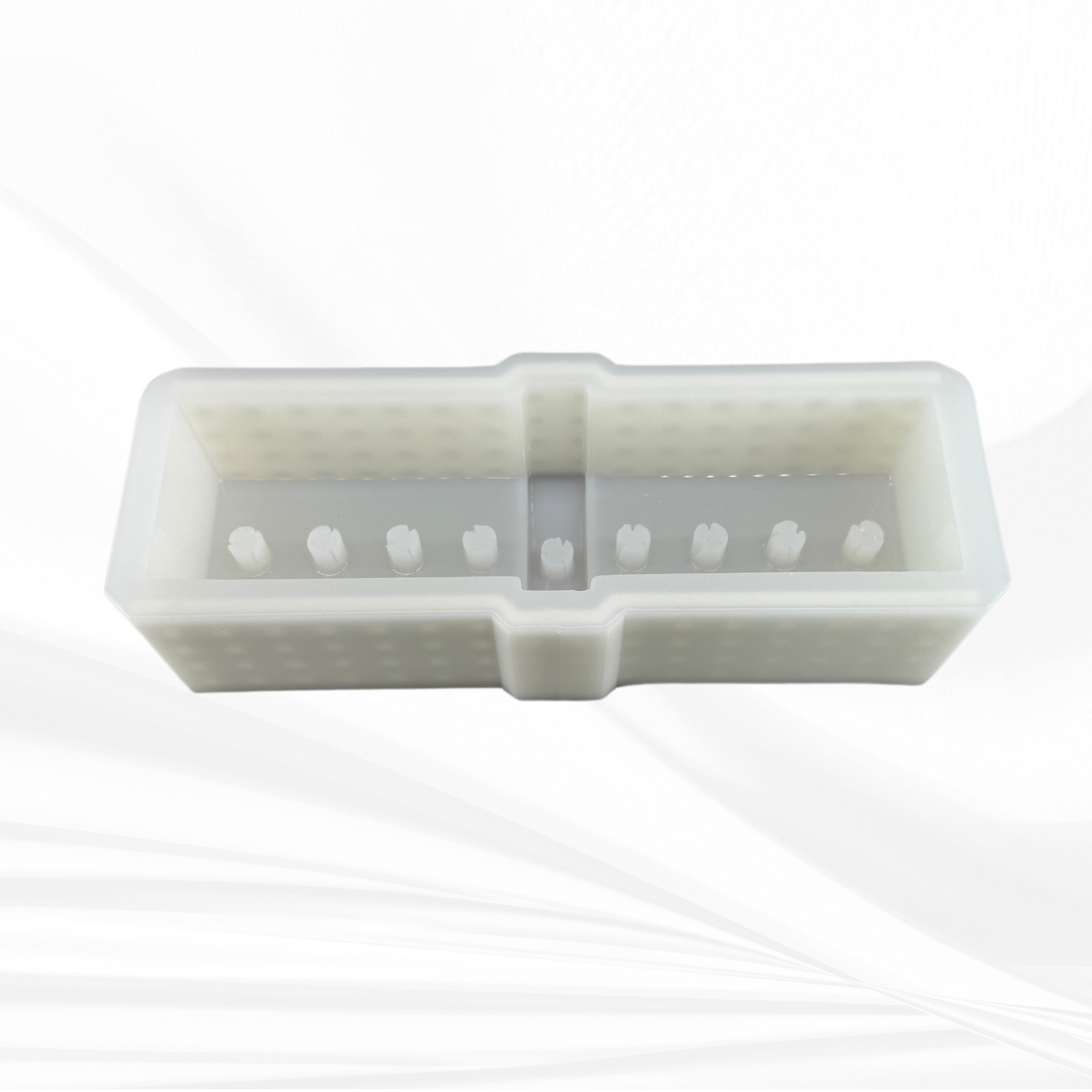 11.5" x 3" x 2.5" Menorah Mold