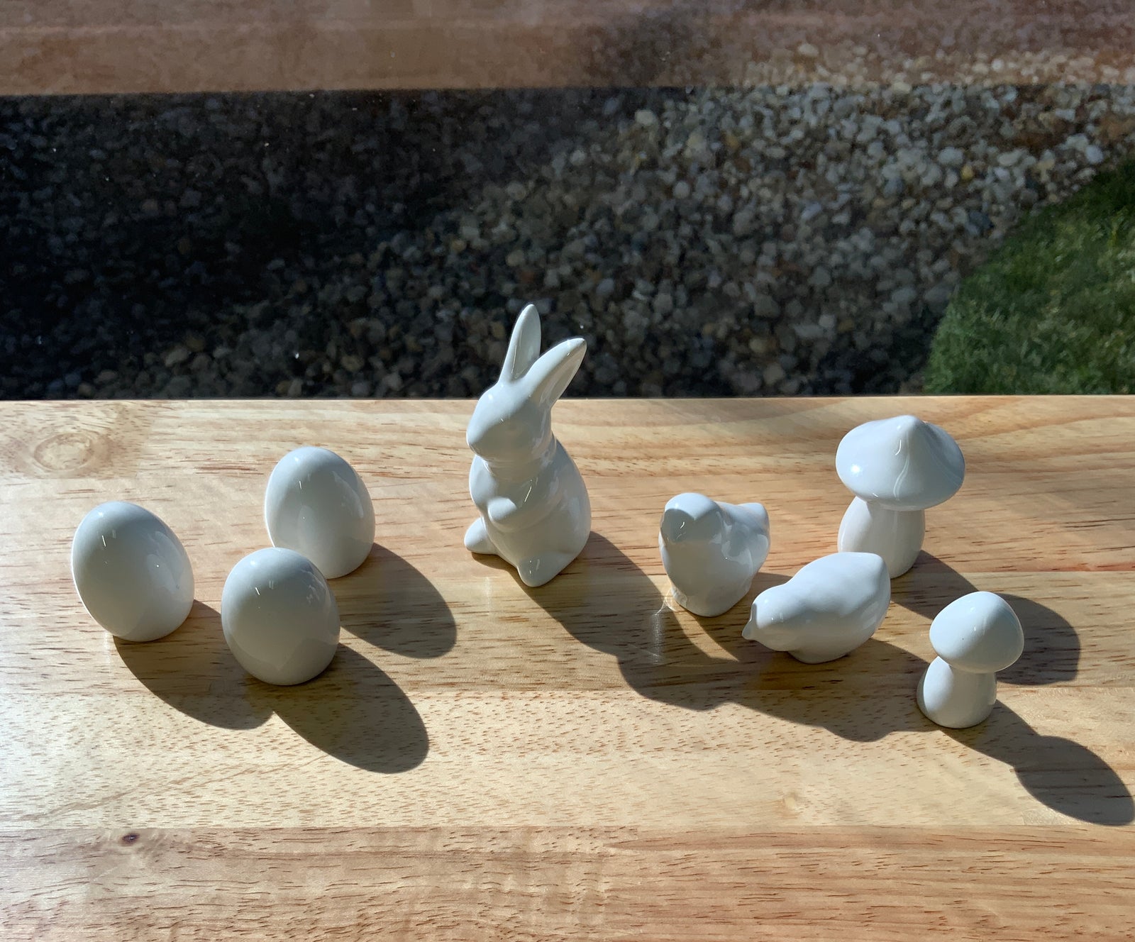 Easter Molds for Resin Collection | 8 Pieces | Baby Chick Mold, Bunny Mold, Mushroom Mold, Egg Mold