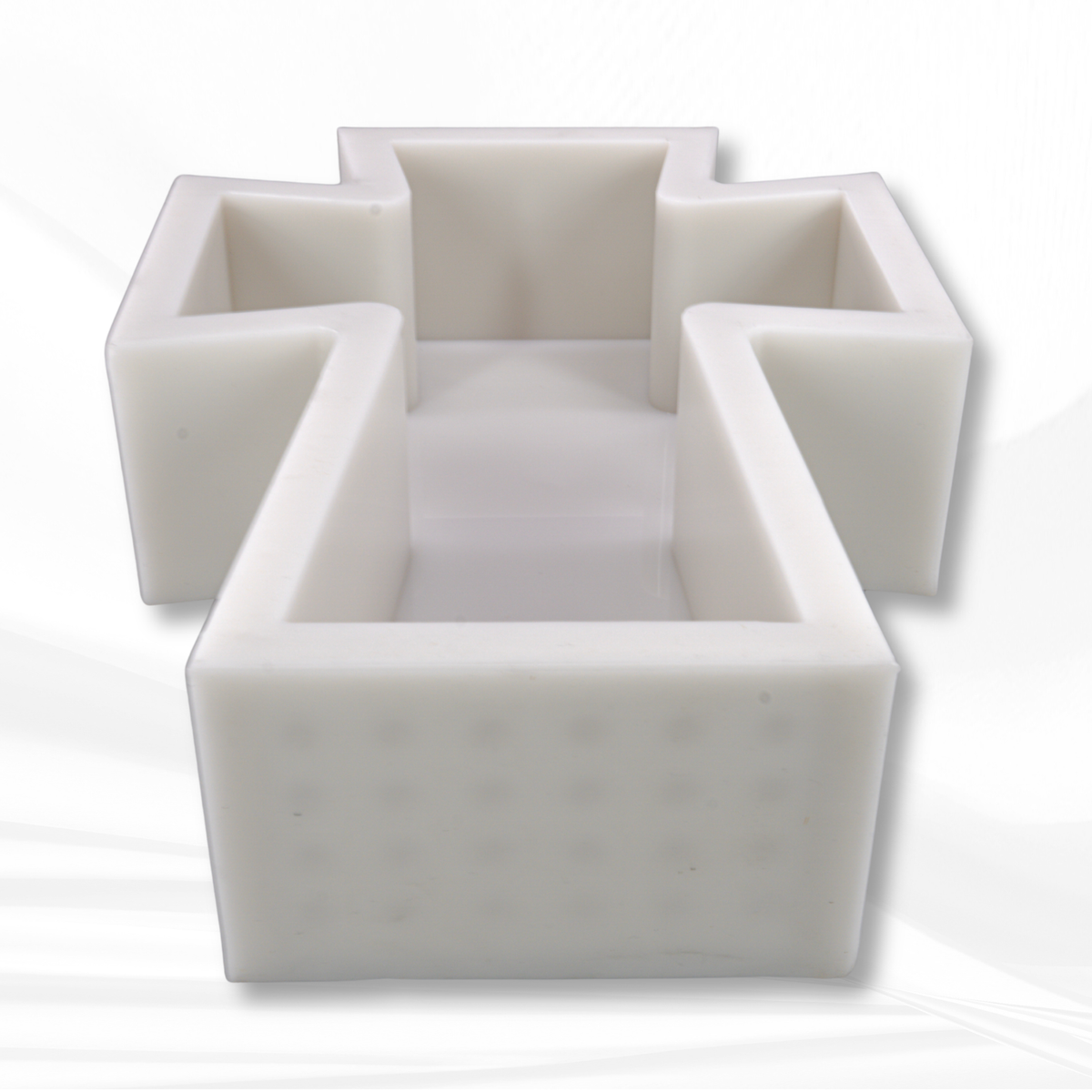 12”x8”x3” Deep Flared Cross Mold